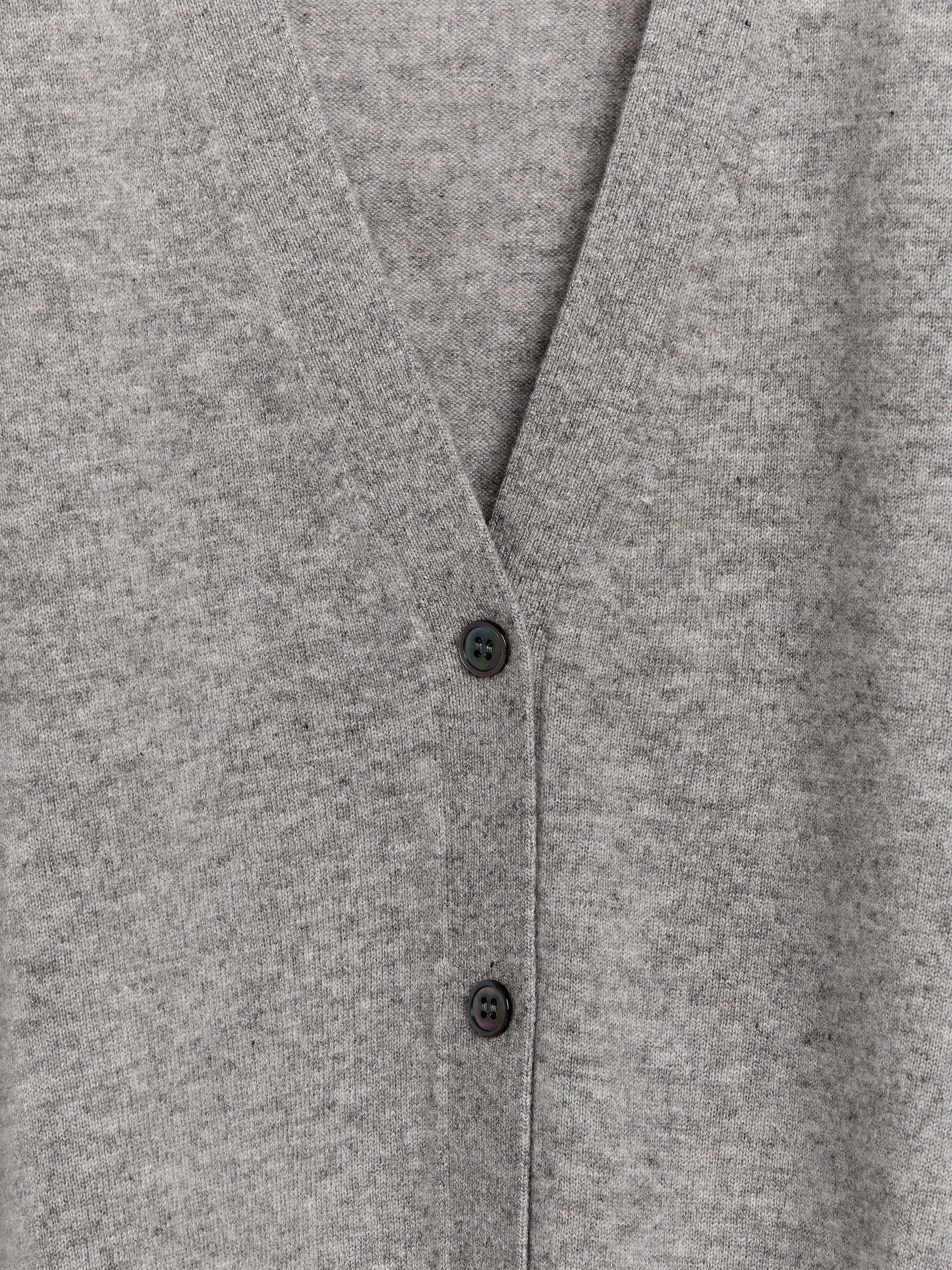 Strickjacke aus Kaschmir - Grau - Loose Fit - Damen - StillMedia/DescriptiveDetail - 2