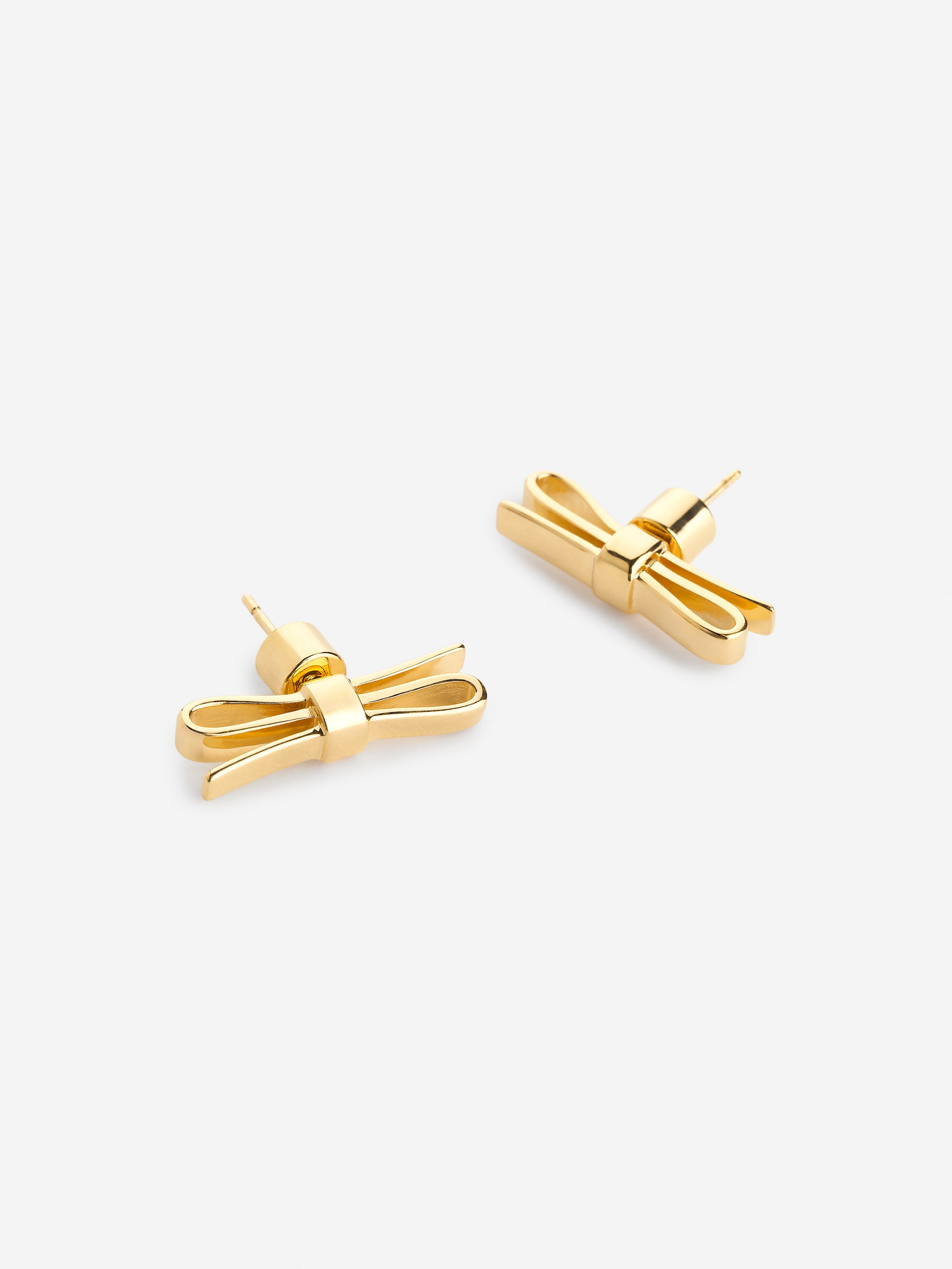 Orecchini a bottone con fiocco - Oro - Women - StillMedia/DescriptiveDetail - 2
