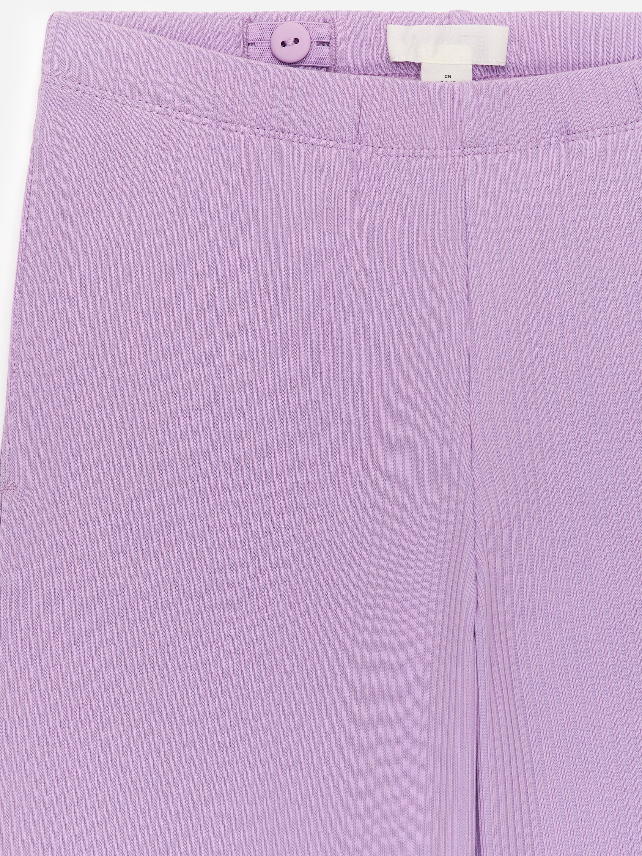 Ribbad byxa i bomull - Lila - Regular fit - Children - StillMedia/DescriptiveDetail - 1