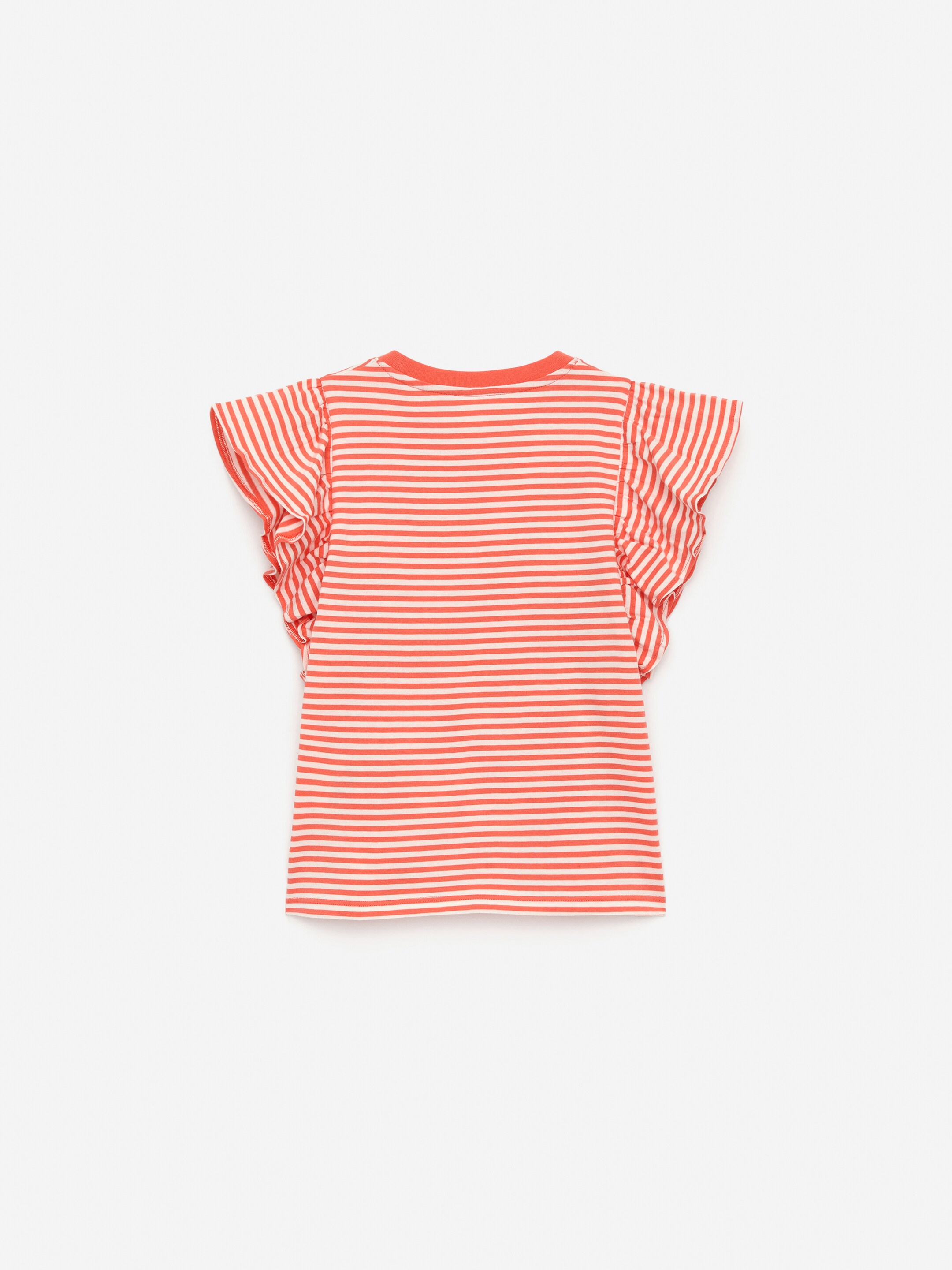 Größeres Bild ansehen: Oberteil mit Volants - Orange/Weiß - Kids | H&M DE 2