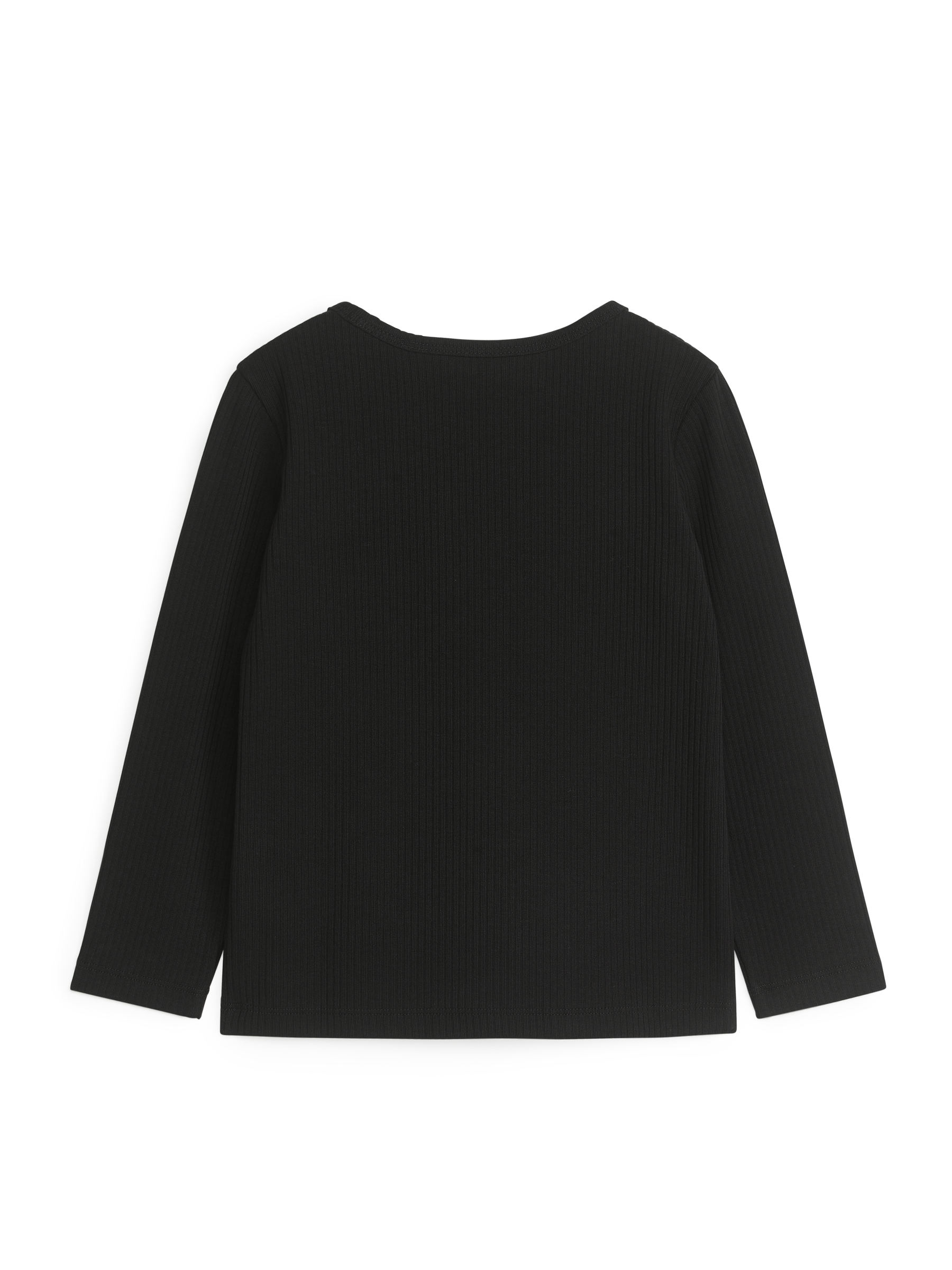 Rib Top - Black - Regular fit - Children - StillMedia/DescriptiveStillLife - 1