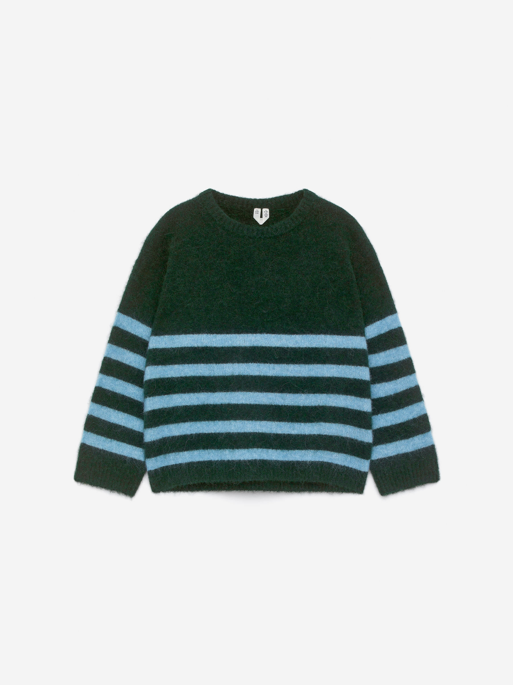 Alpaca-Wool Blend Jumper-#384440-16203