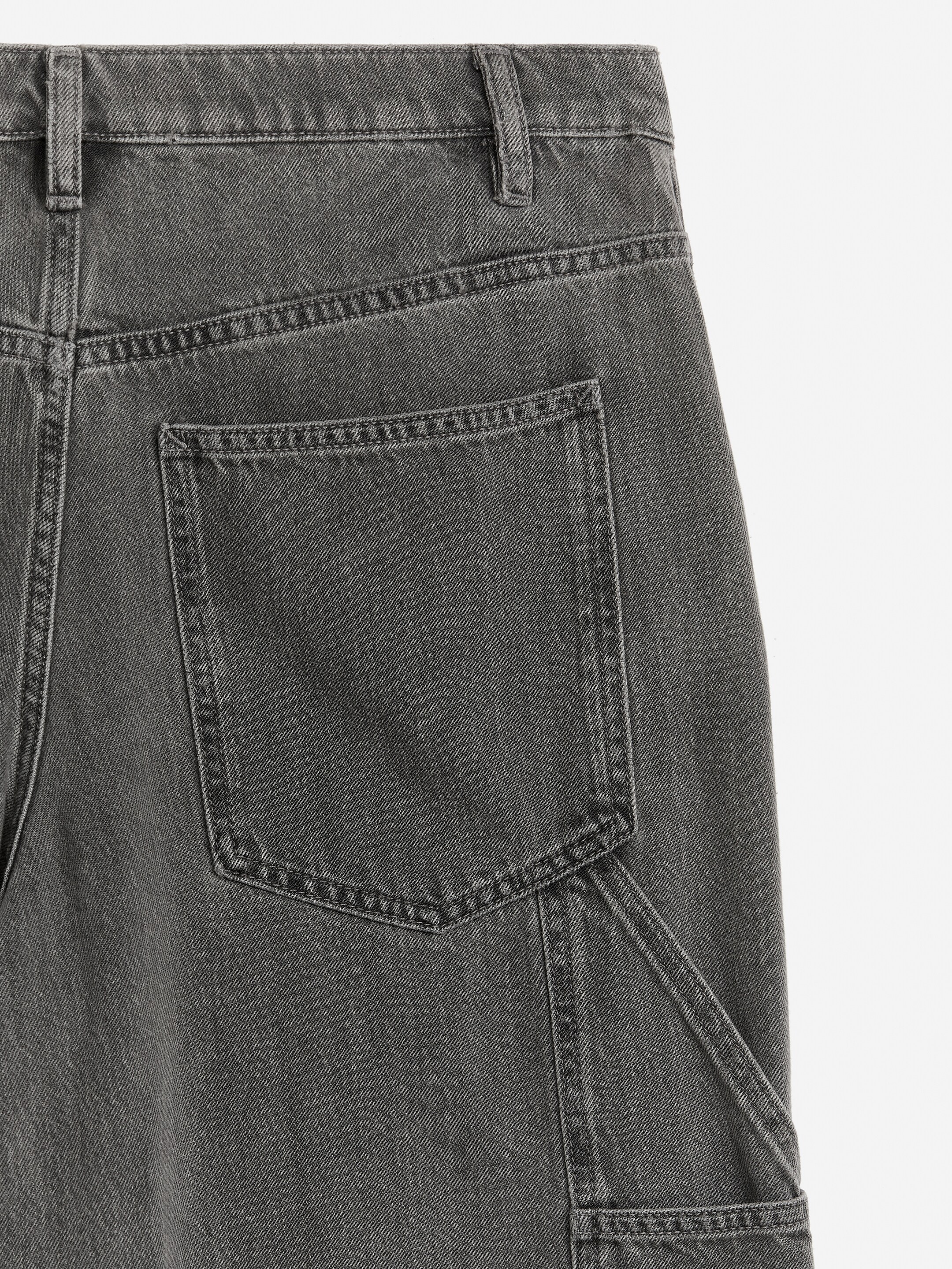 Agrandir l'image: Jean ample WILLOW - Noir vintage - FEMME | H&M CH 2