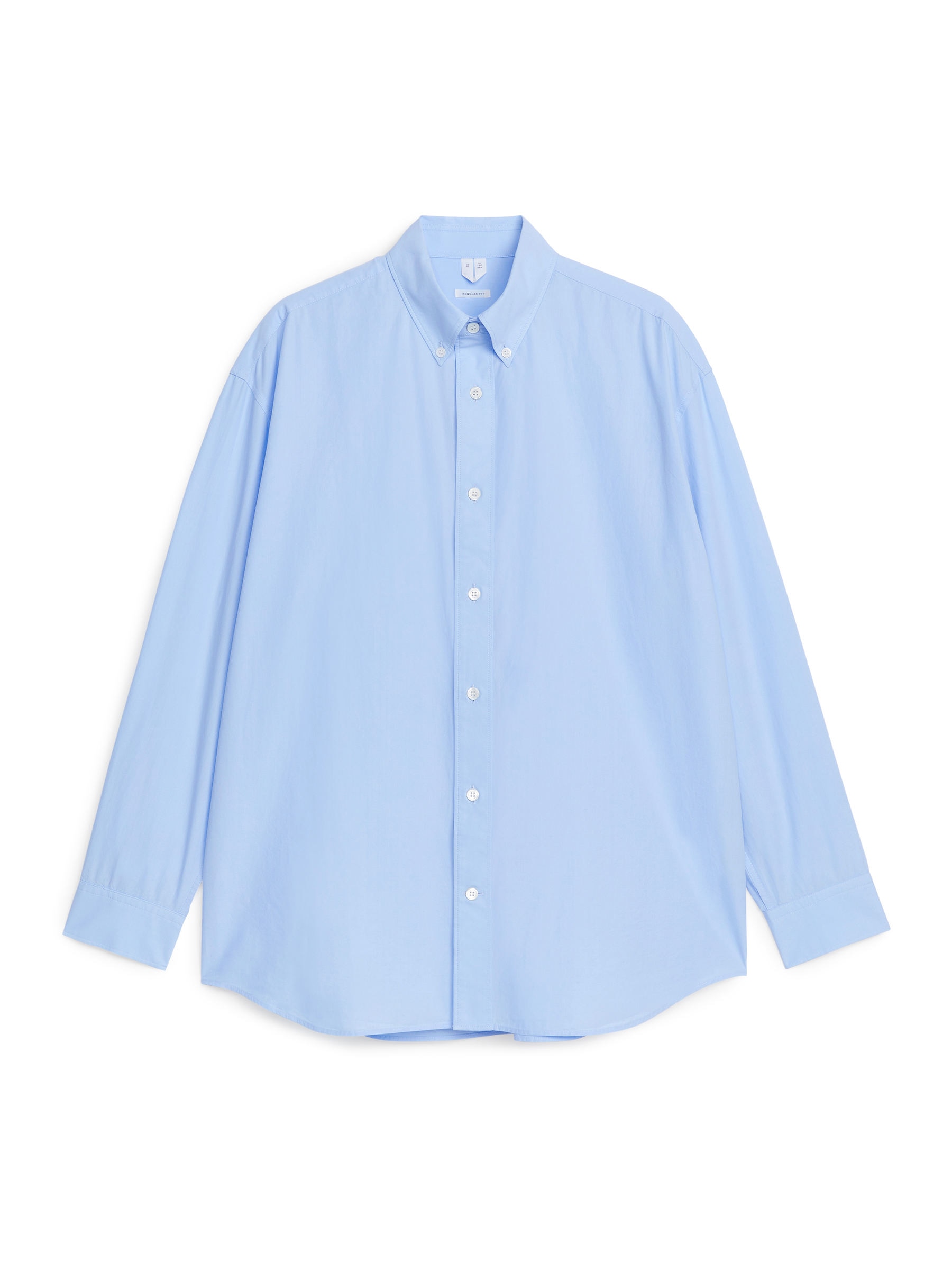 Oversized Poplin Shirt - Light Blue - Oversized - Men - StillMedia/DescriptiveStillLife - 2