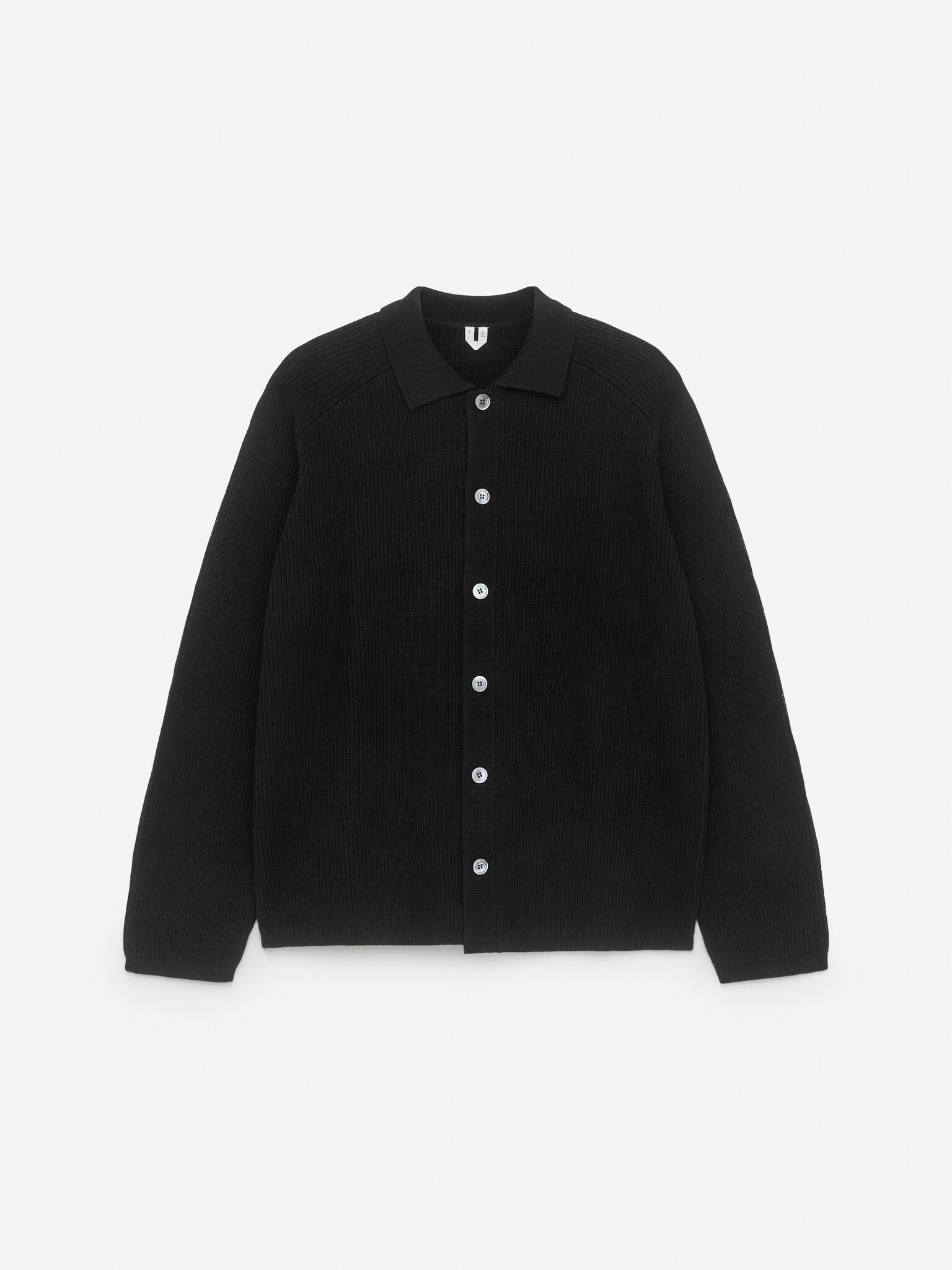 Cotton Cardigan - Black
