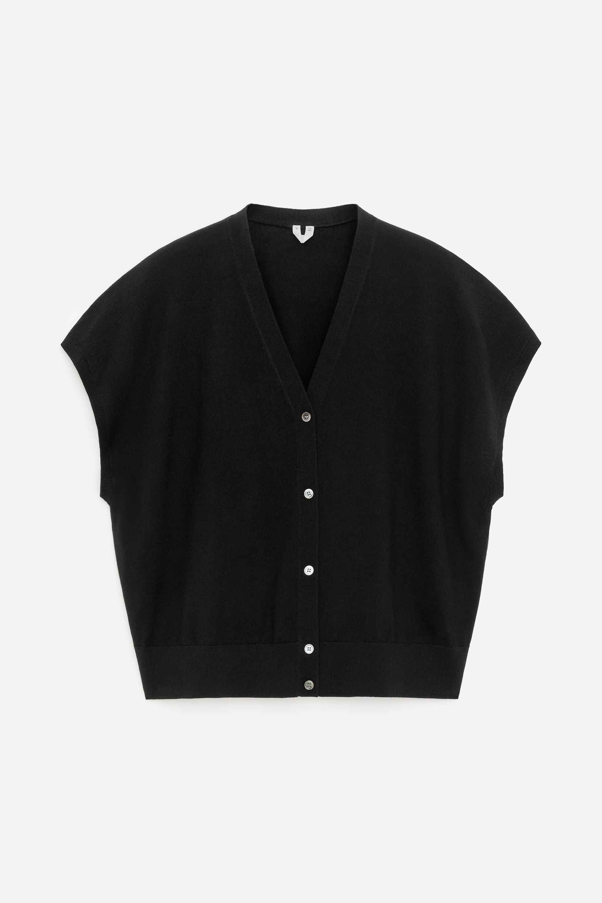 Vezi imaginea mai mare: Vestă din lână Merino - Negru - FEMEI | H&M RO 1