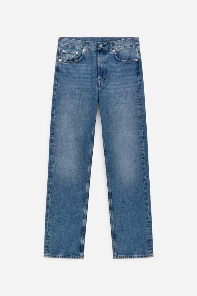 Jeans SNOW straight - Blu medio/Bianco sporco/Bianco - 1