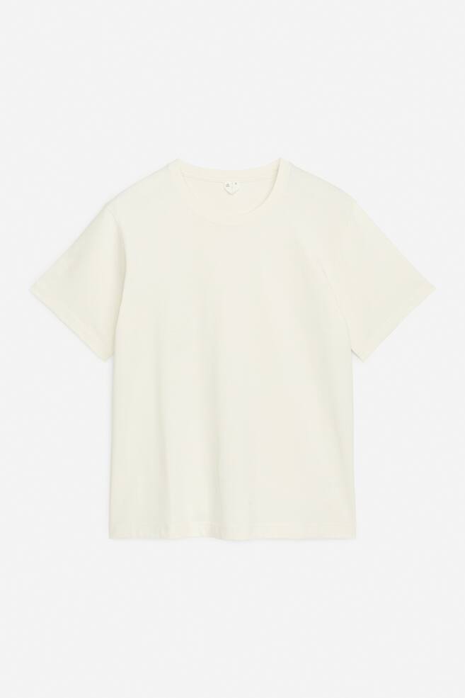 220 GSM Relaxed T-Shirt - Off White/Yellow/Mole/White/Dark Blue/Light Grey Melange/Black/Dark Green/Blue/Brown/Red - 1