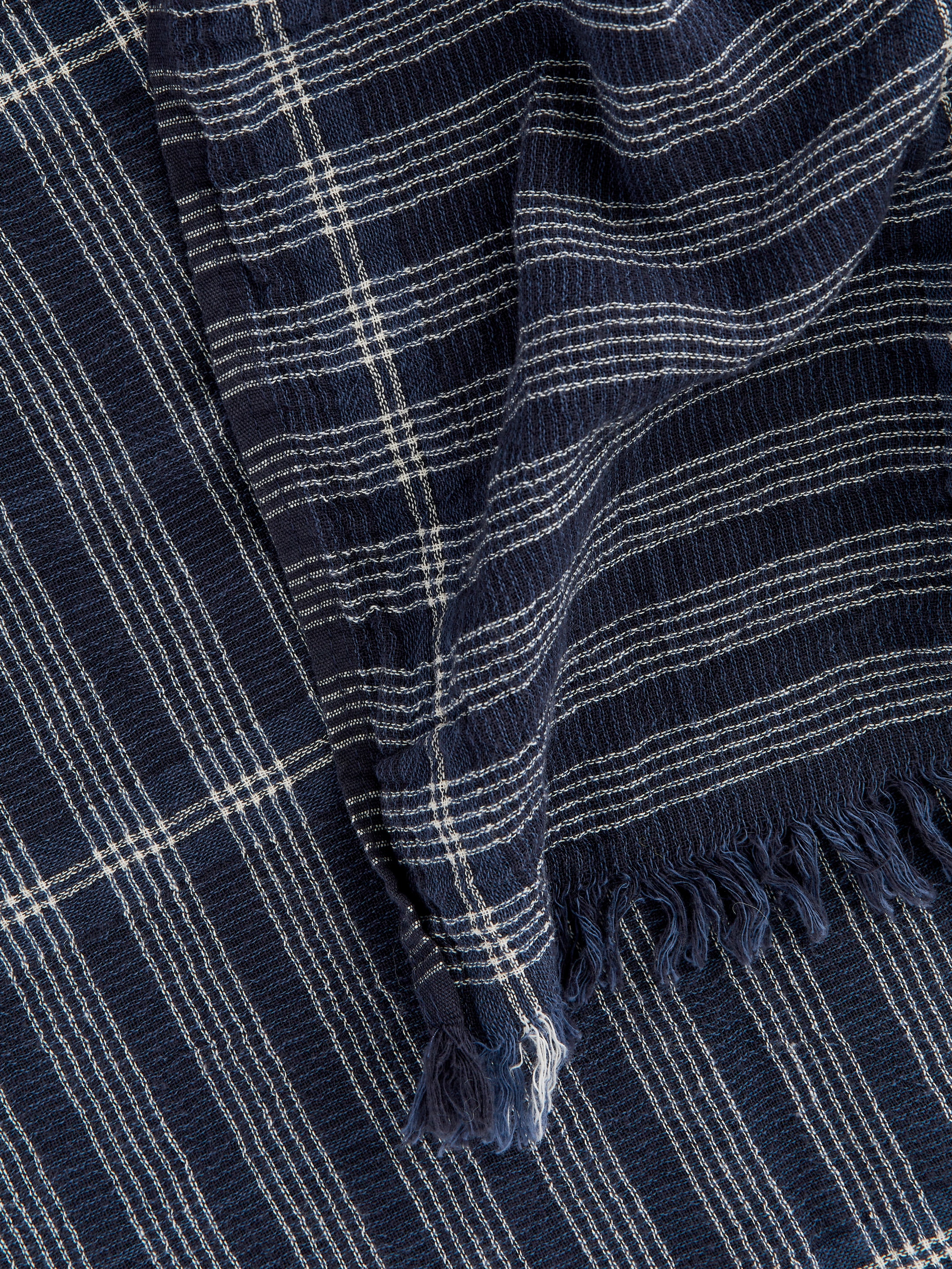 Nagyobb kép megtekintése: Pamut takaró - Kék - HOME | H&M HU 4