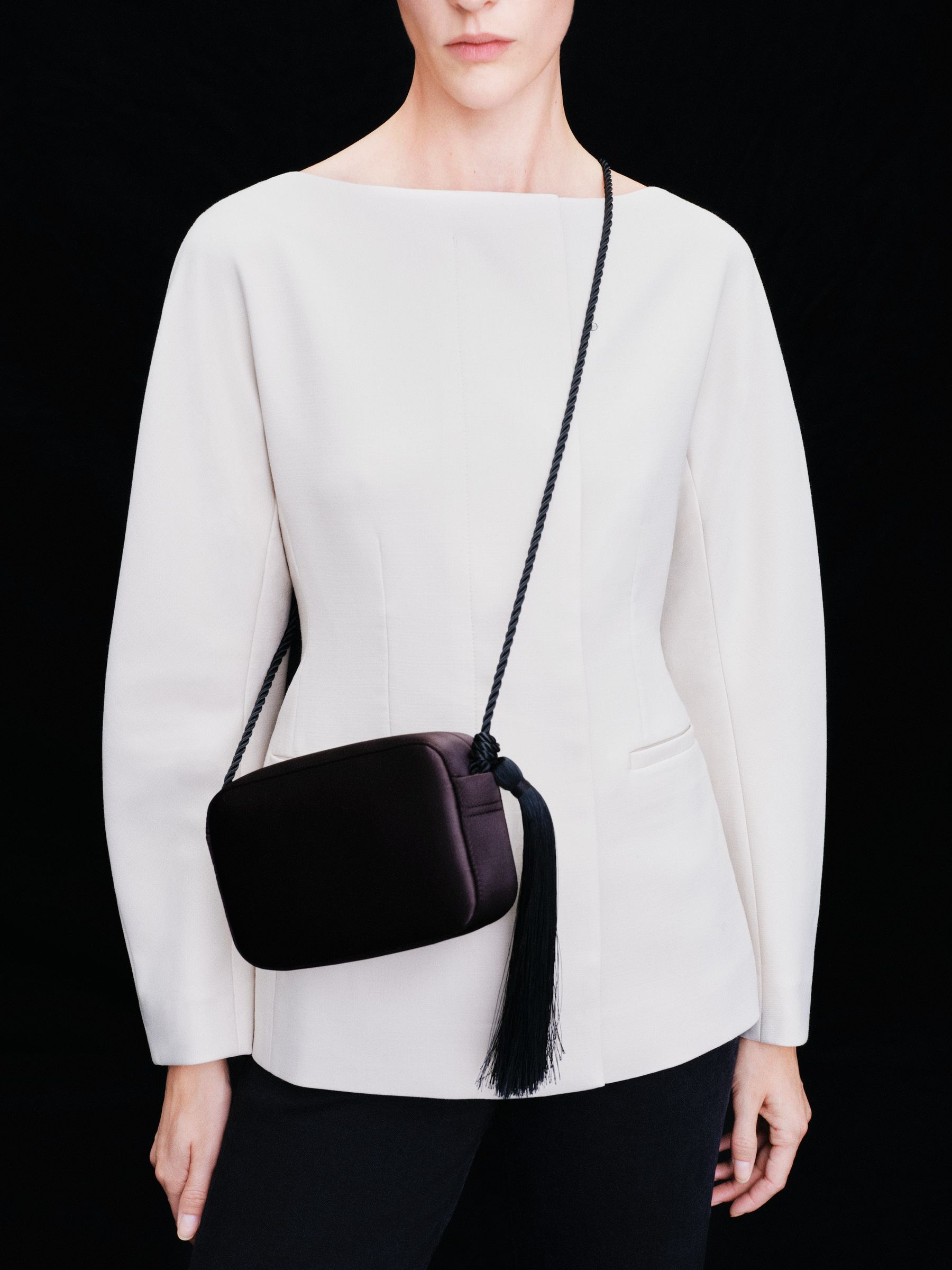 Sac à pompon - Noir - Femme - StillMedia/Environmental - 1