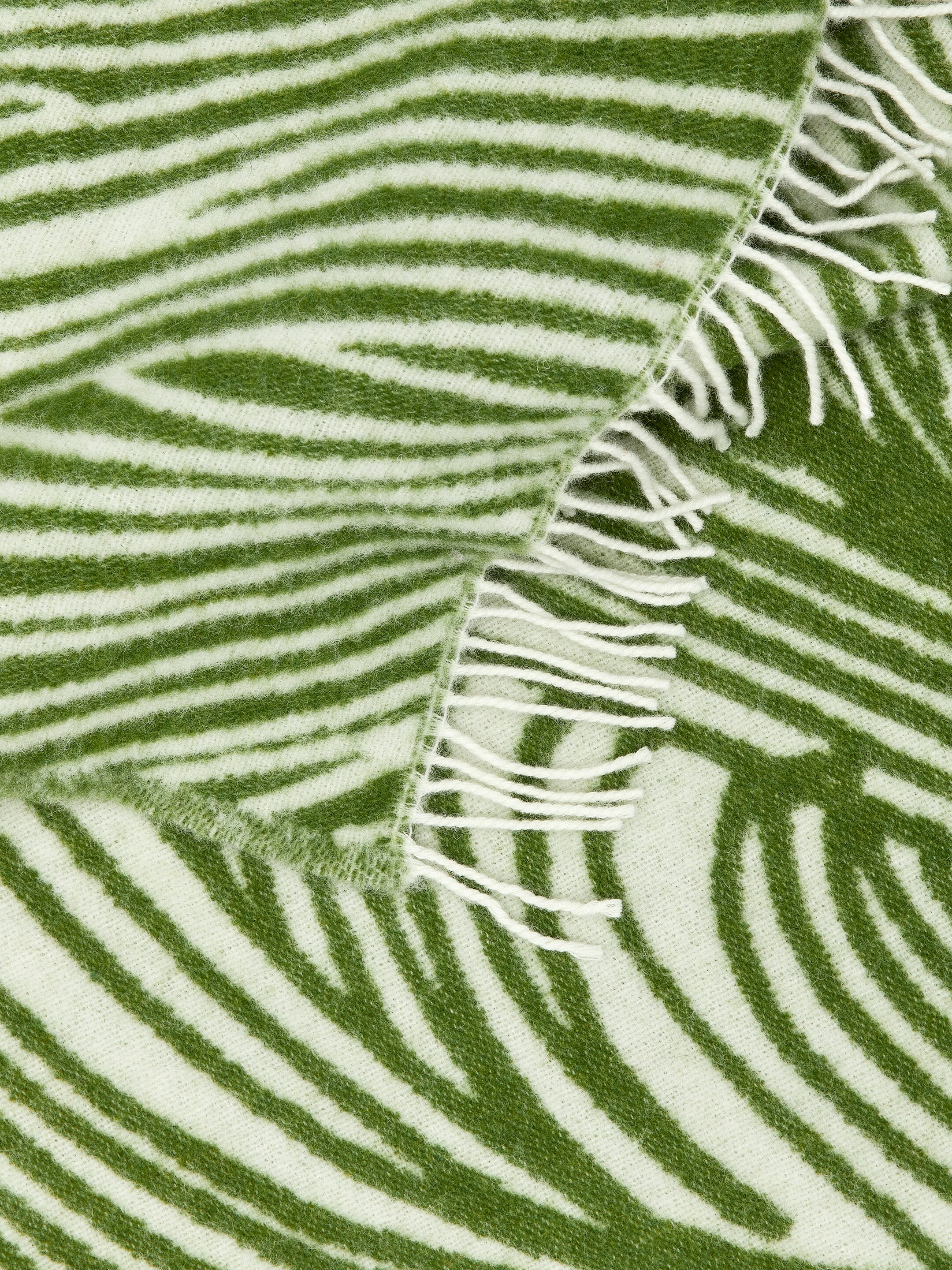 Visa större bild: Klippan Ullfilt - Grön/offwhite - Home All | H&M SE 3