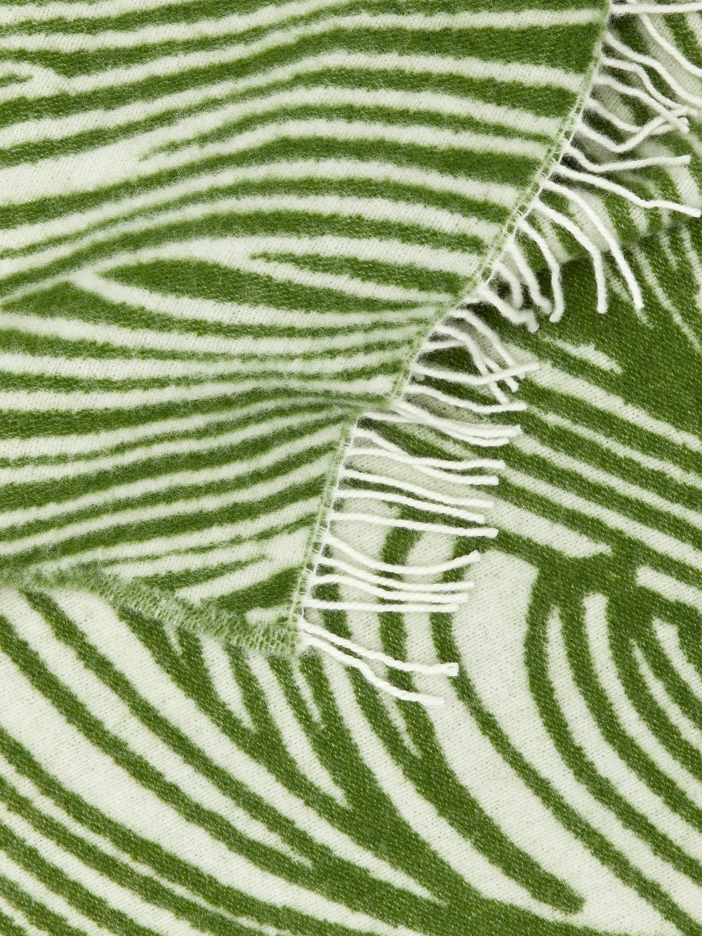 Klippan Wool Blanket - Green/Off White - Homeware - StillMedia/DescriptiveDetail - 3