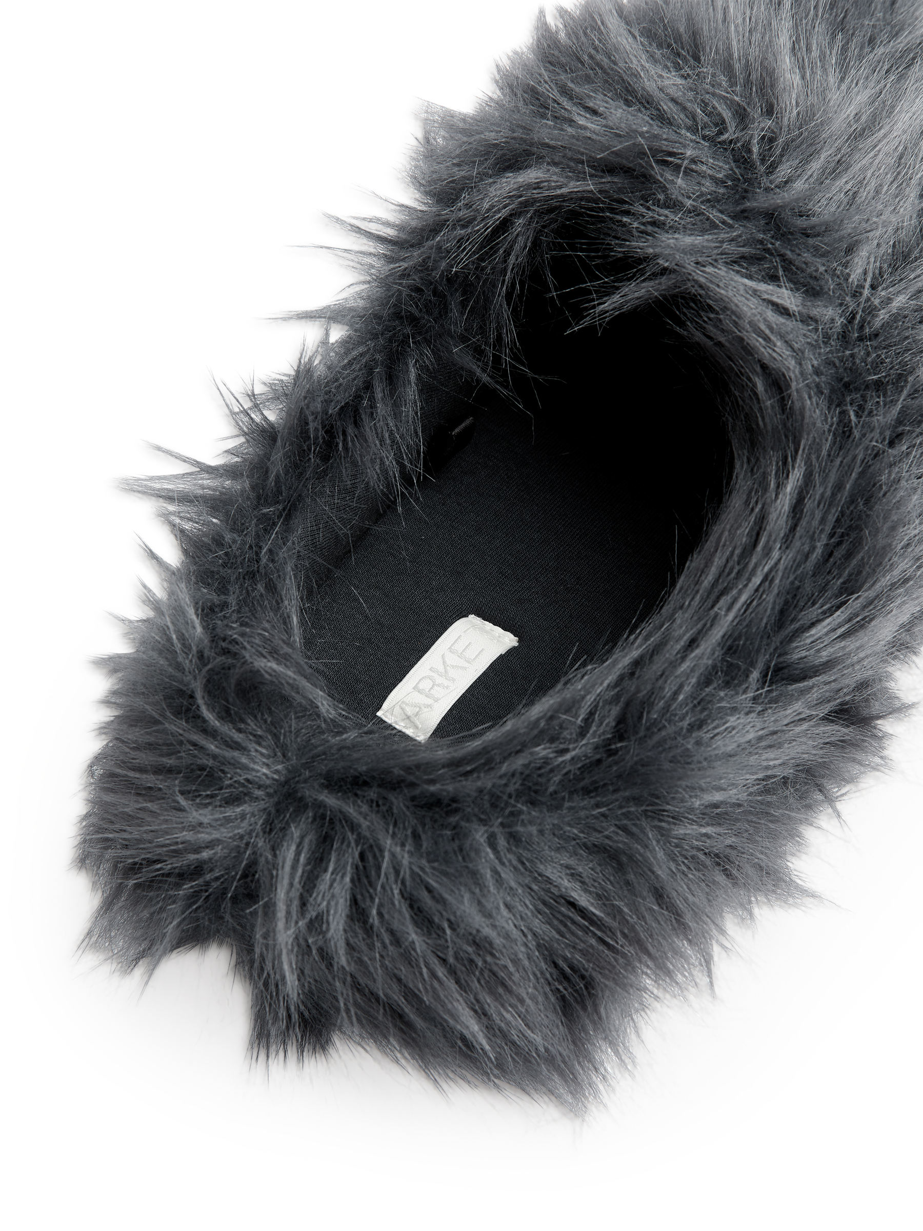 Flauschige Hausschuhe - Dunkelgrau - Damen - StillMedia/DescriptiveDetail - 4