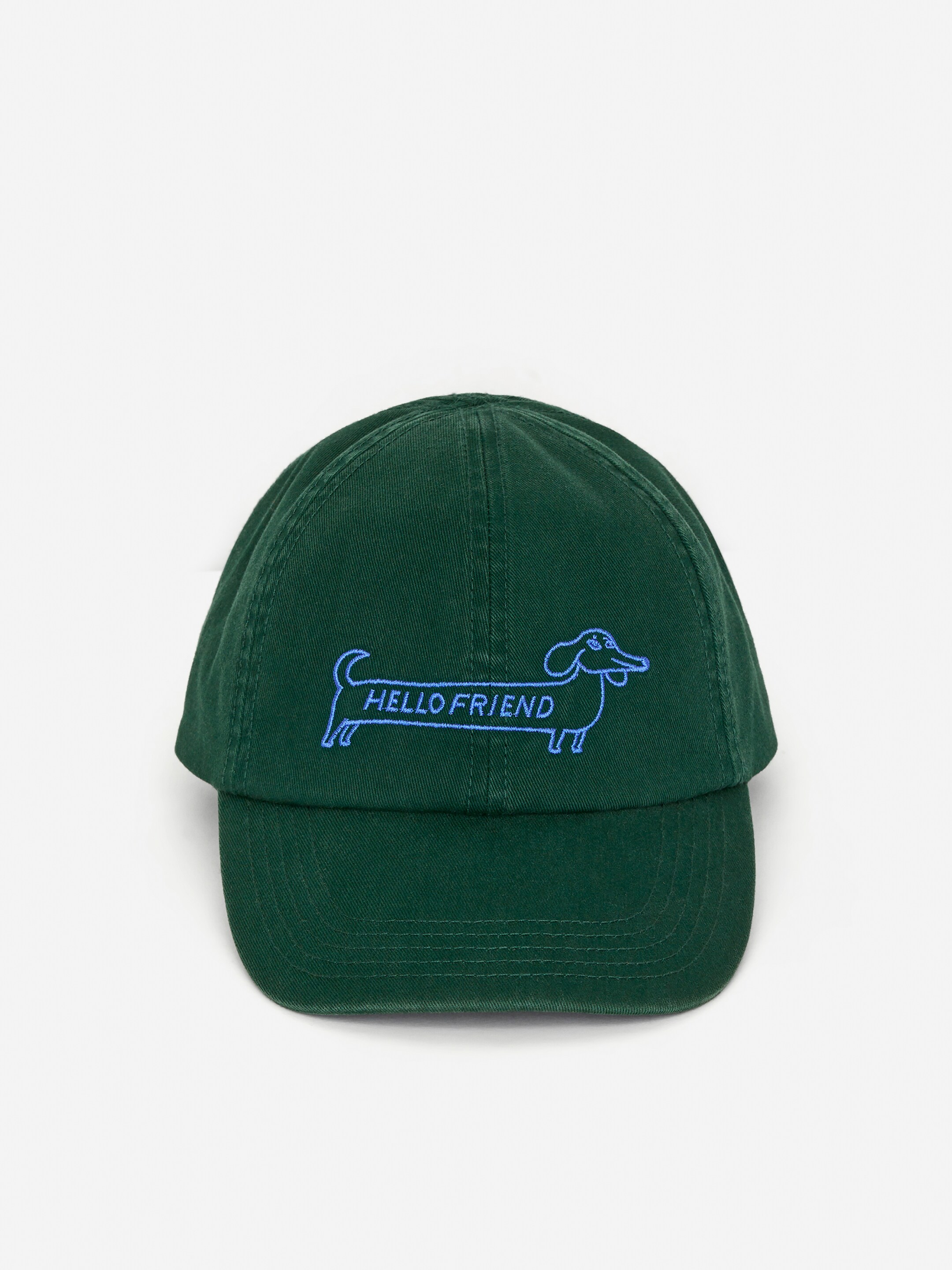 View larger image: Embroidered Cap - Green - Kids | H&M GB 2