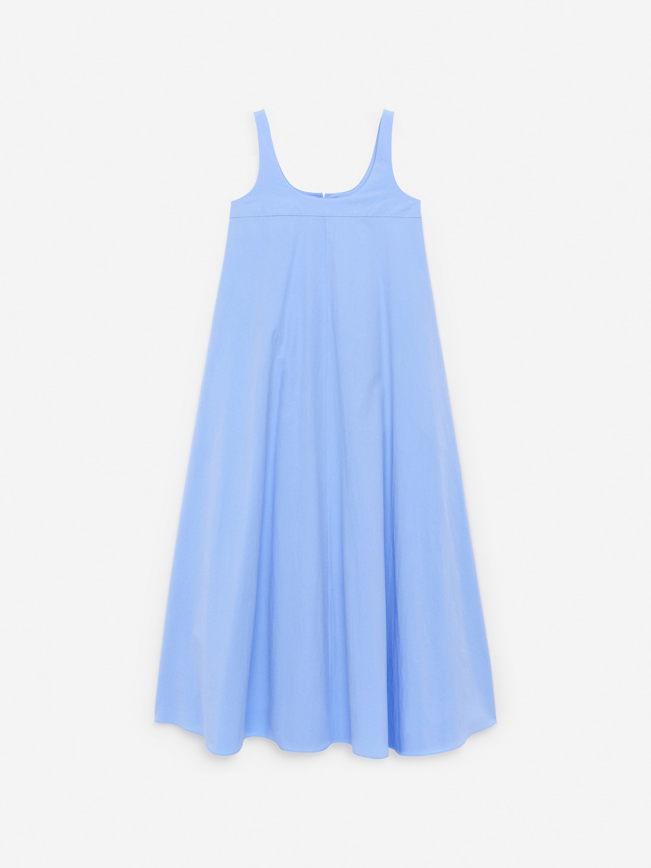 Cotton Maxi Dress - Light Blue - Regular fit - Women - StillMedia/DescriptiveStillLife - 1