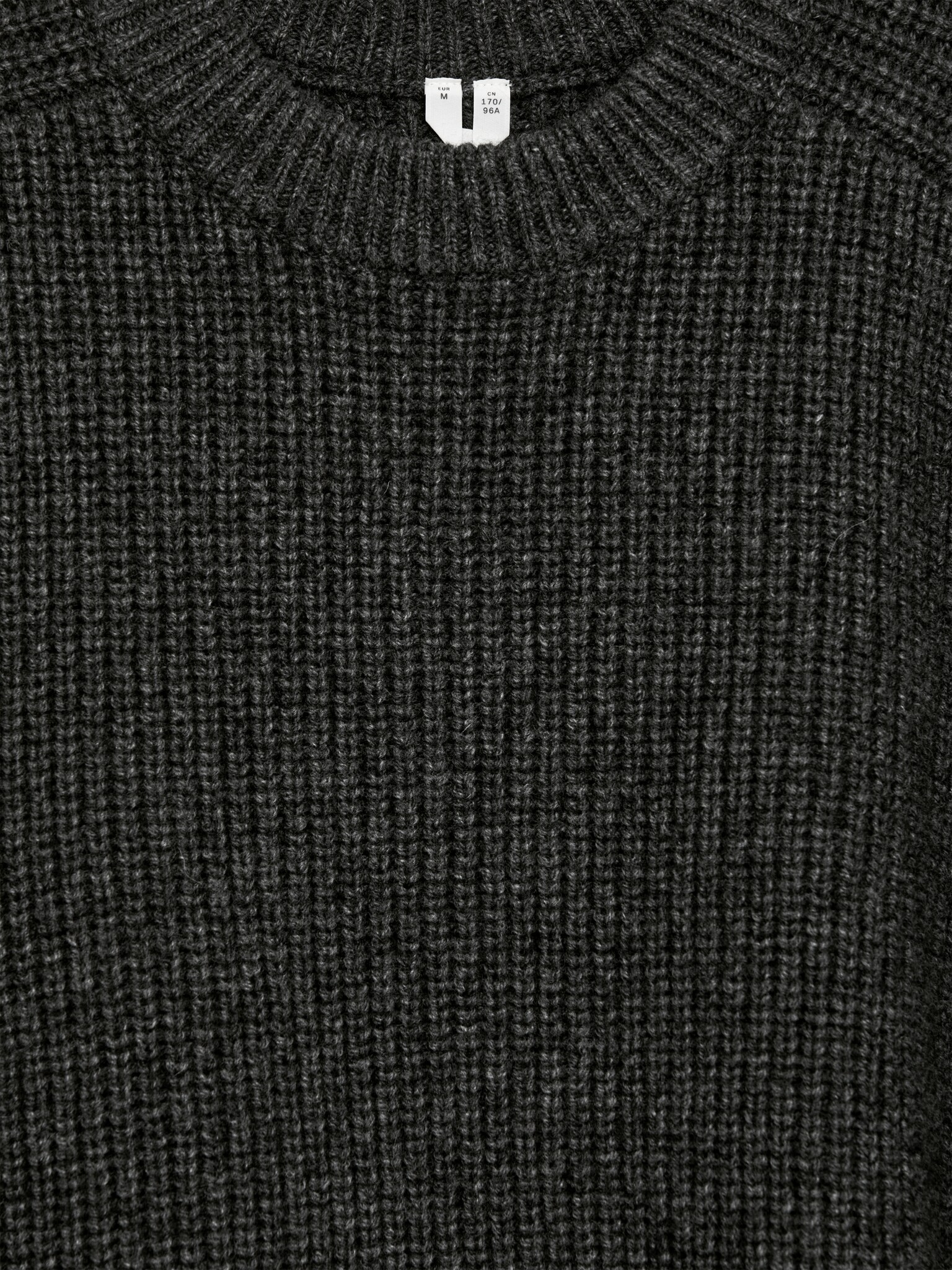 Pullover aus Merinowolle - Dunkelgrau/Dunkelblau - 2