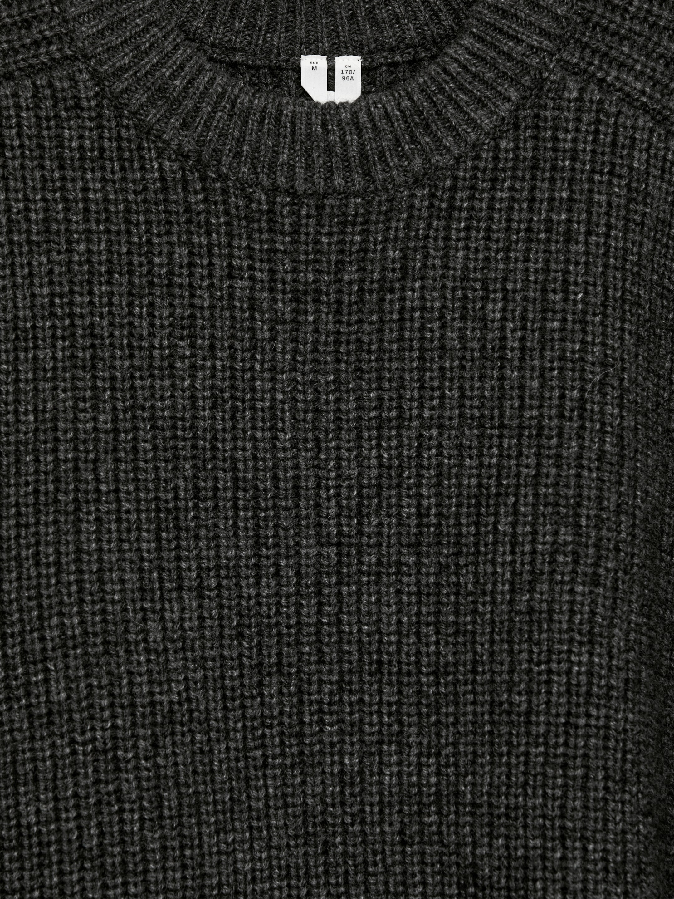 Merino Jumper - Dark Grey - Regular fit - Women - StillMedia/DescriptiveDetail - 1