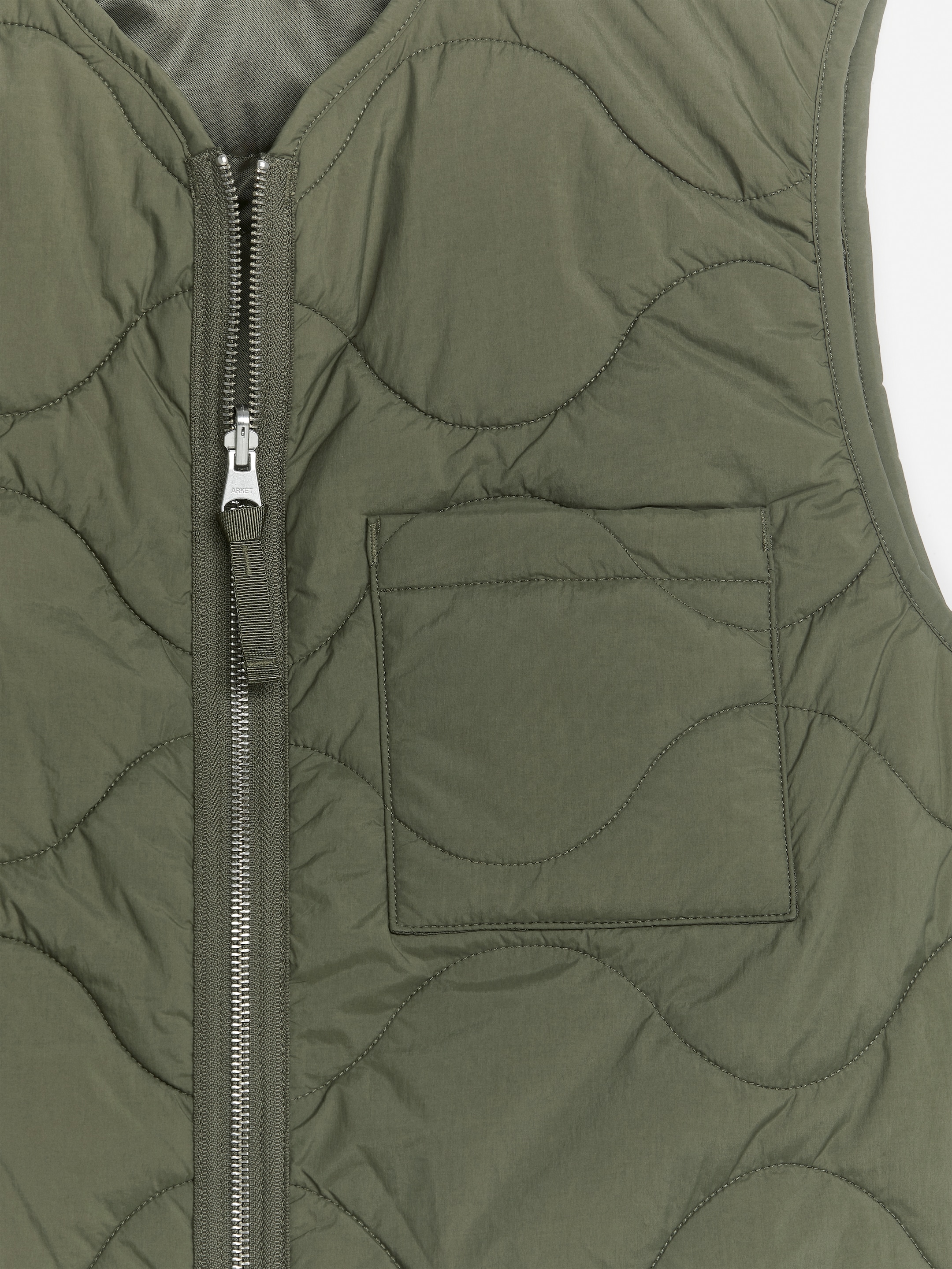 Grotere afbeelding bekijken: 2-in-1 Quilted Liner Vest - Green - HEREN | H&M BE 2