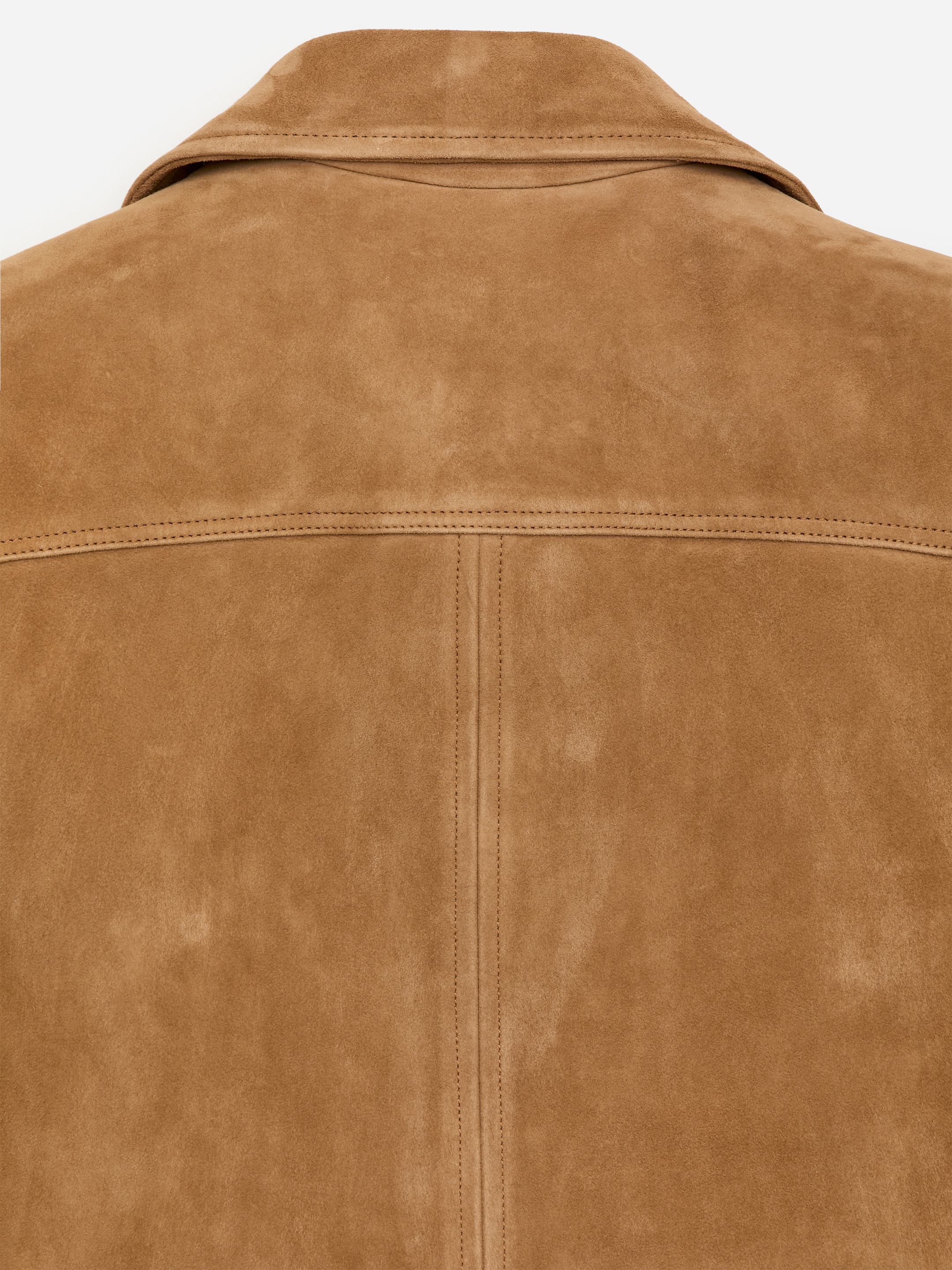 Veste en cuir suédé - Beige - Relaxed fit - Homme - StillMedia/DescriptiveDetail - 1