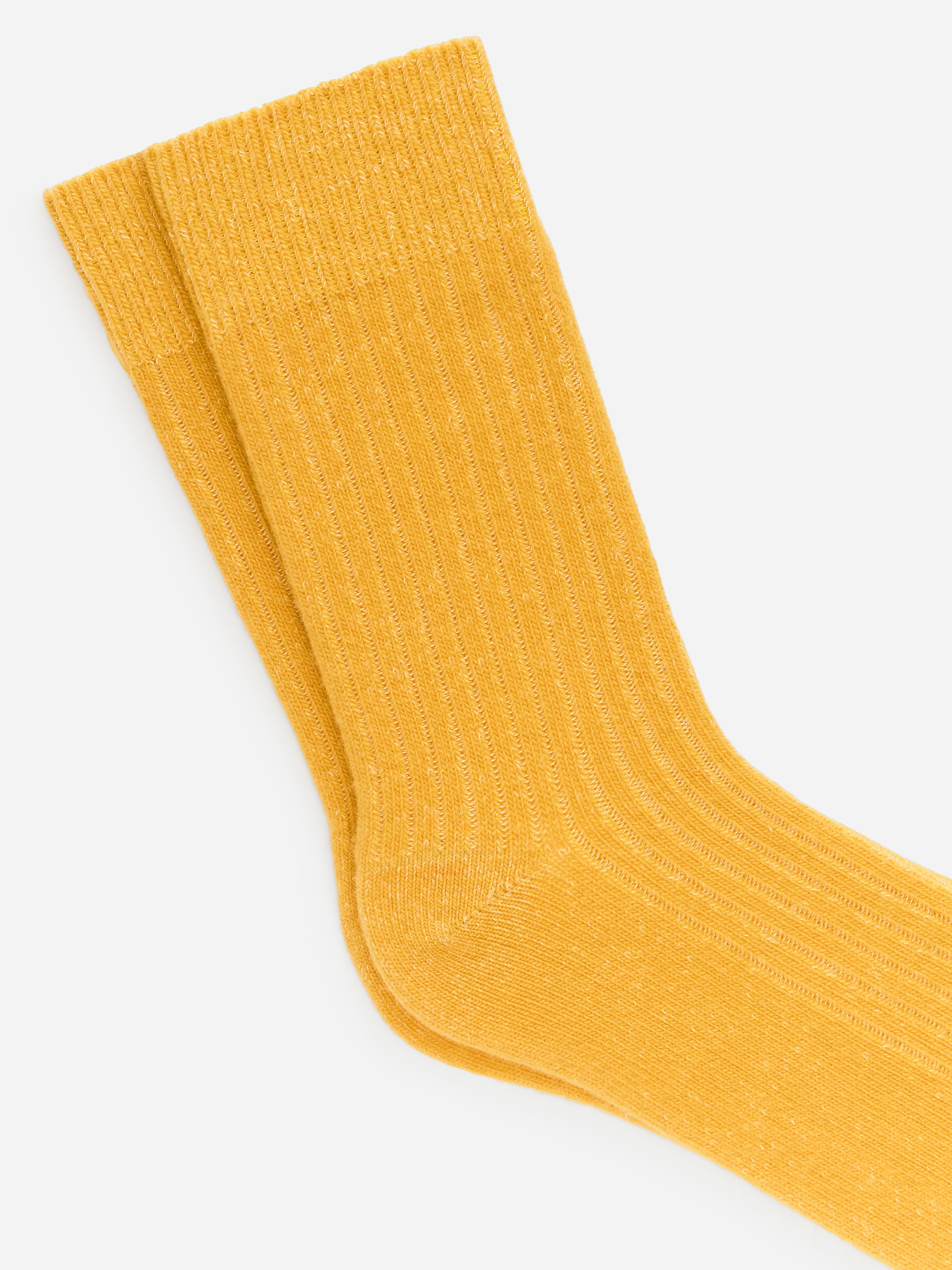Wool-Cotton Blend Socks - Yellow - Men - StillMedia/DescriptiveDetail - 2