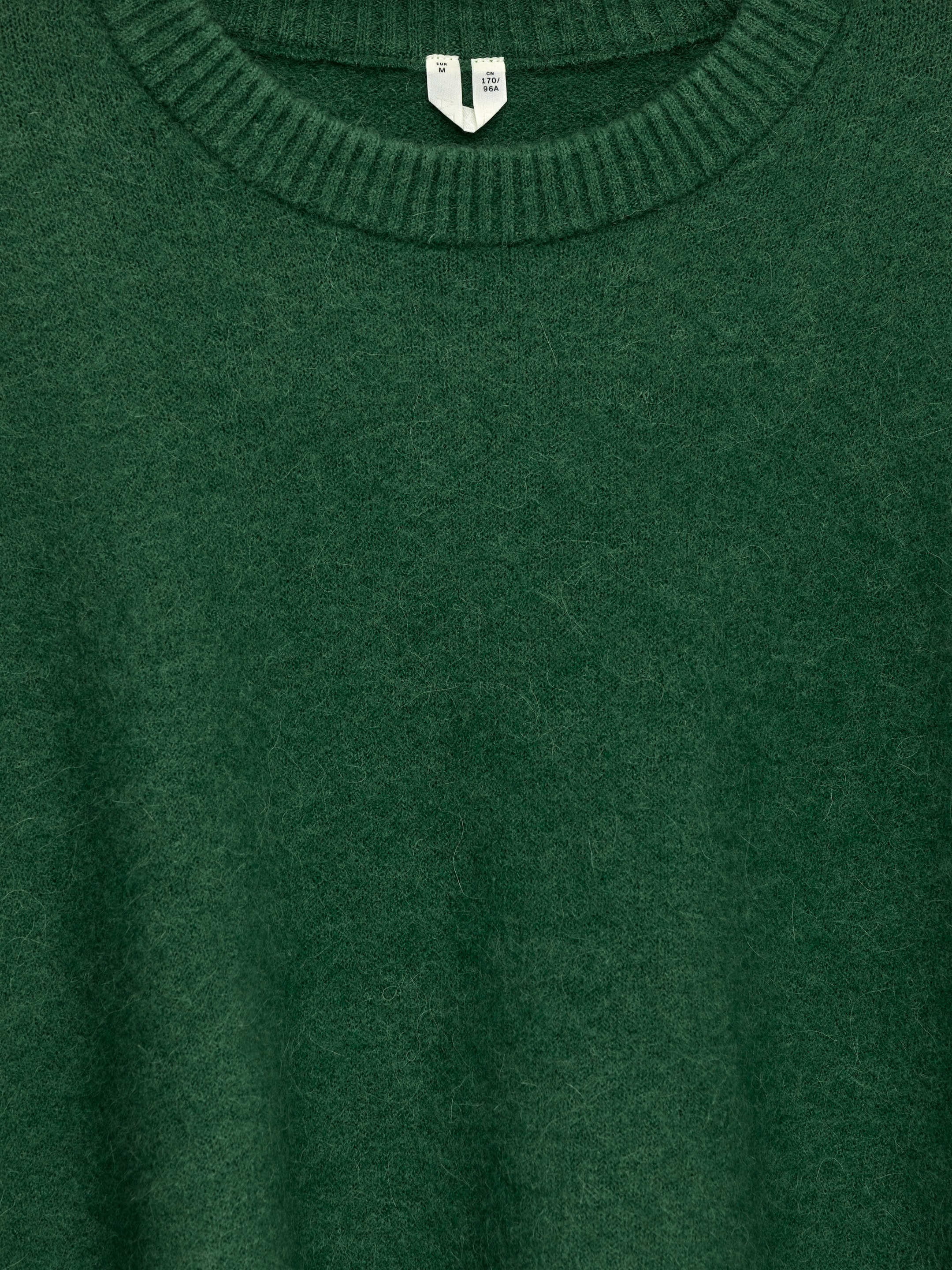 Pull en mélange de laine et d'alpaga - Vert - Oversized - Femme - StillMedia/DescriptiveDetail - 1