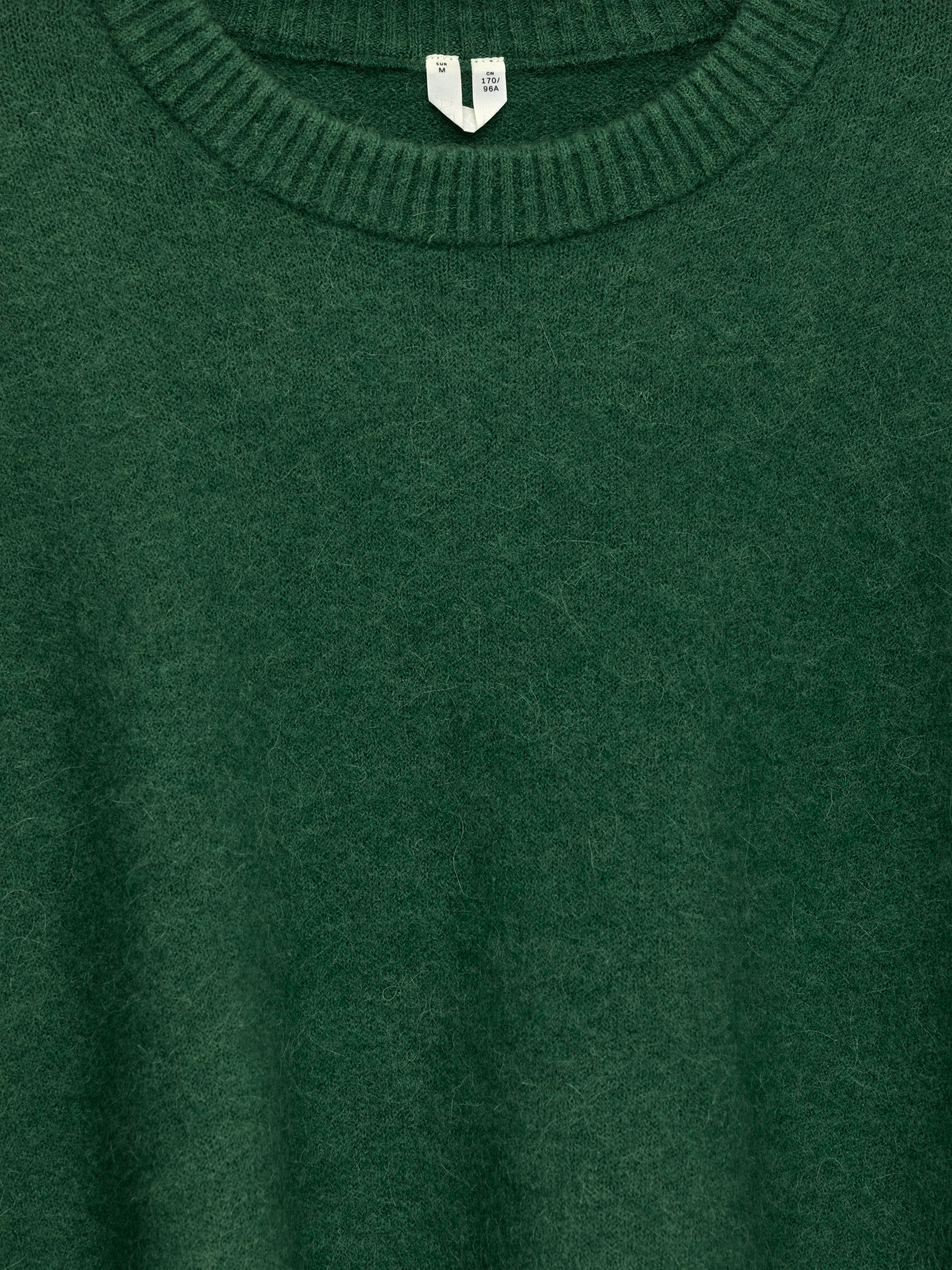 Alpaca-Wool Blend Jumper - Green - Oversized - Women - StillMedia/DescriptiveDetail - 1