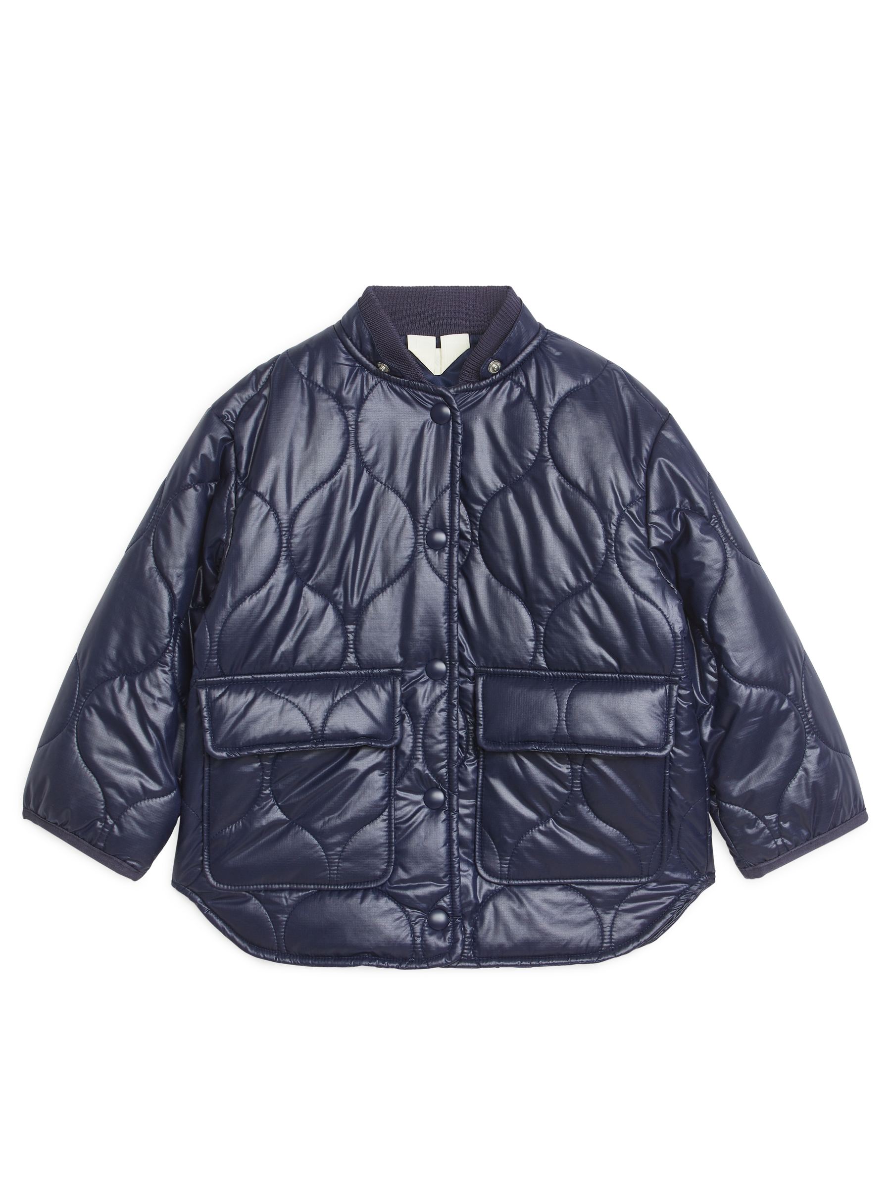 Steppjacke - Dunkelblau - Oversize - Kinder - StillMedia/DescriptiveStillLife - 3