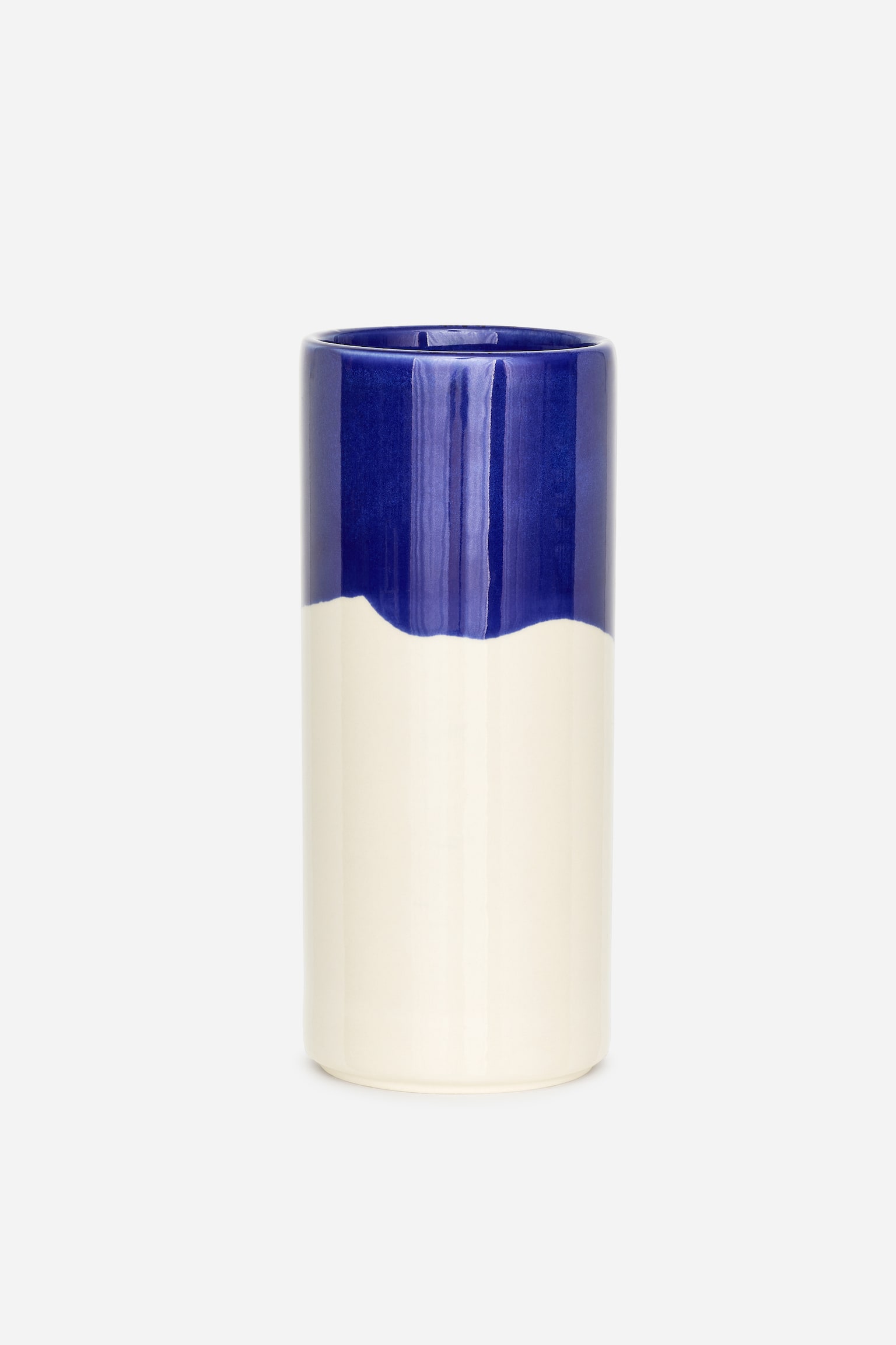 Kamionkowy wazon 23 cm - Jasnoniebieski/Biały/Niebieski/Żółty/biały/Biały/Niebieski/Niebieski/biały - 1