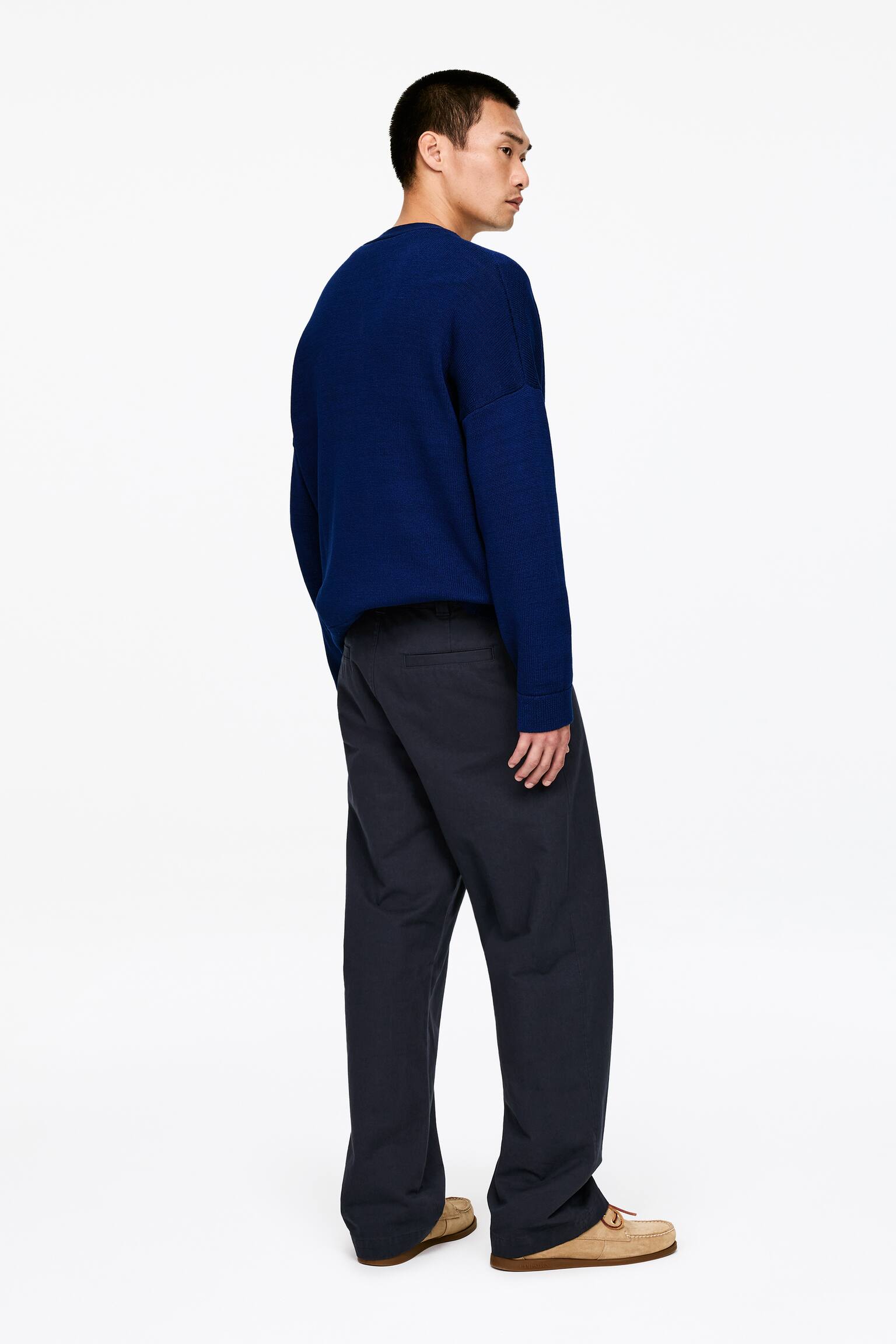 Chinos - Mörkblå/Beige/Mörkbrun - 3