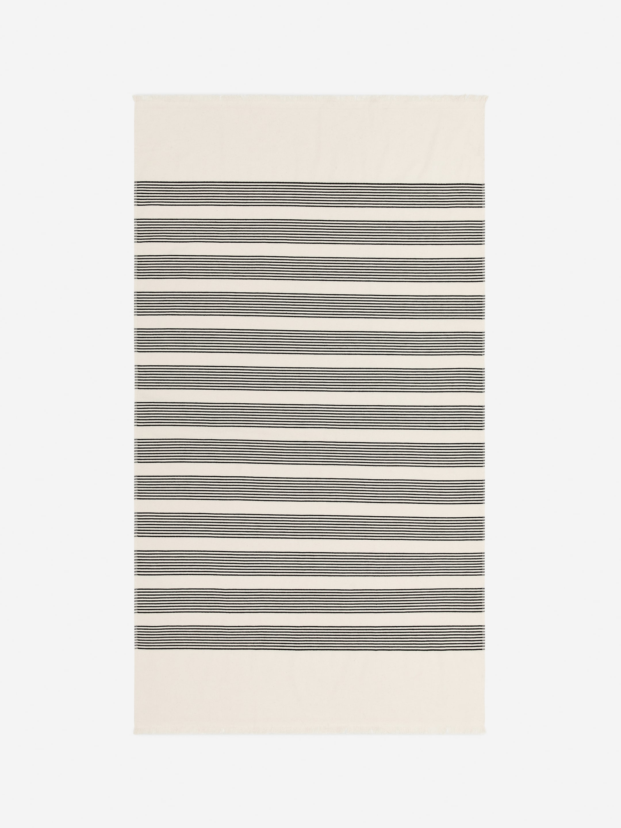 Bath Towel 100 x 180 cm - Off White/Black - Homeware - StillMedia/DescriptiveDetail - 3