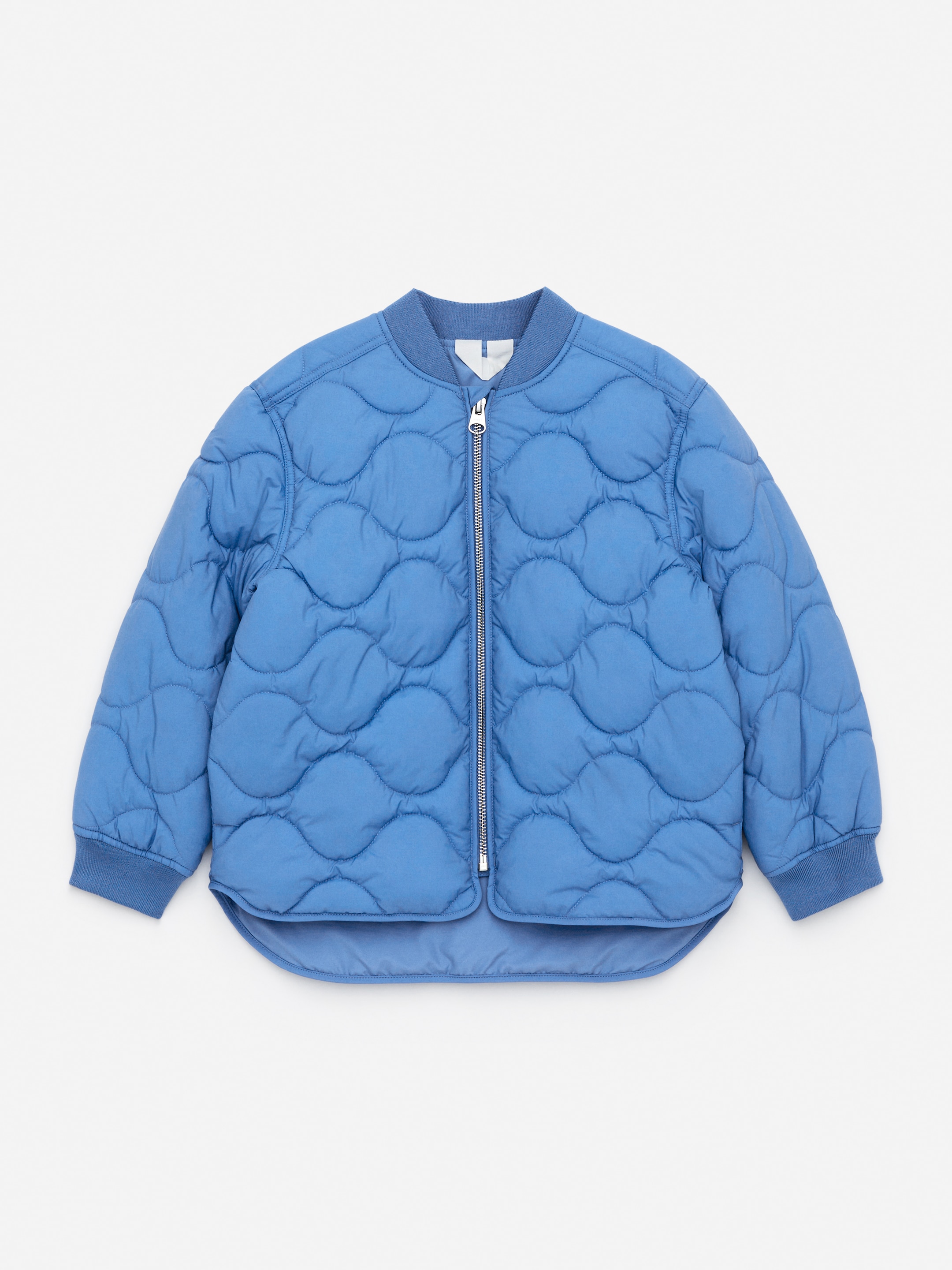 Quiltad jacka - Klarblå - Regular fit - Children - StillMedia/DescriptiveStillLife - 4