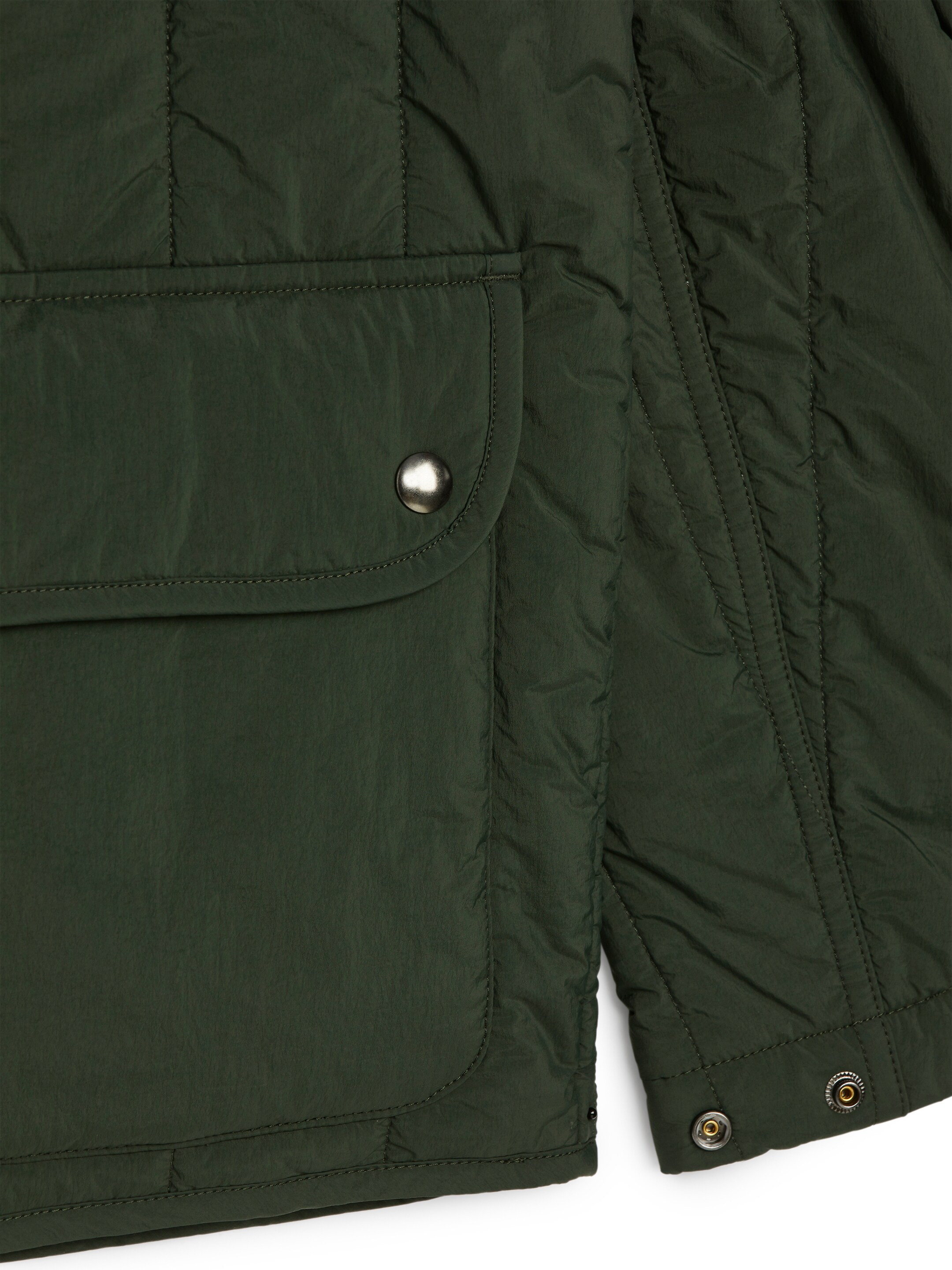 Quilted Jacket - Dark Green - Regular fit - Men - StillMedia/DescriptiveDetail - 1