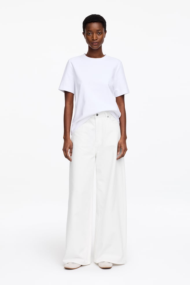 Jeans CEDAR wide oversize - Bianco/Azzurro/Blu/Marrone/Blu - 1