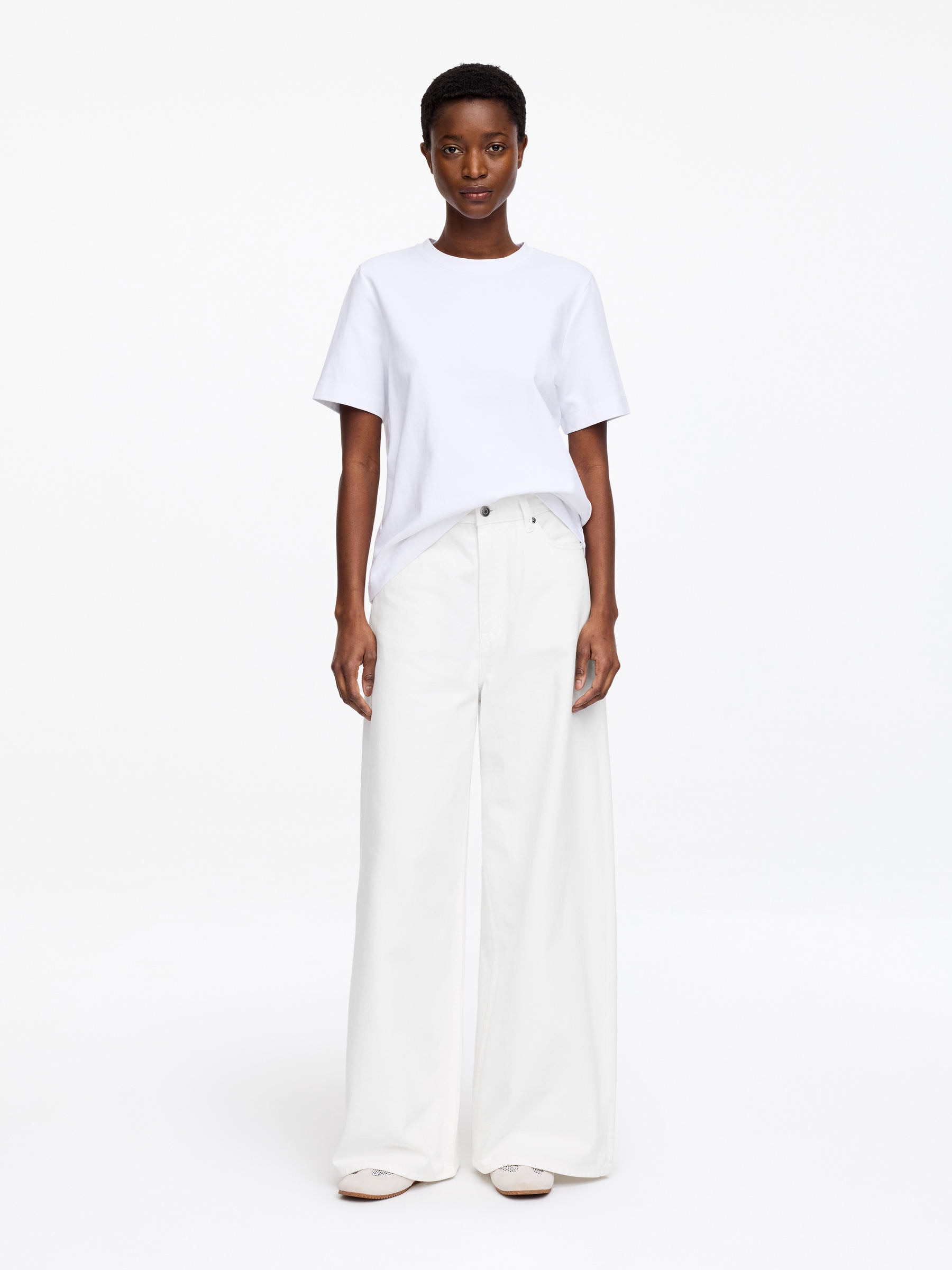 CEDAR Oversized Wide Jeans-#EFEEEA-18185