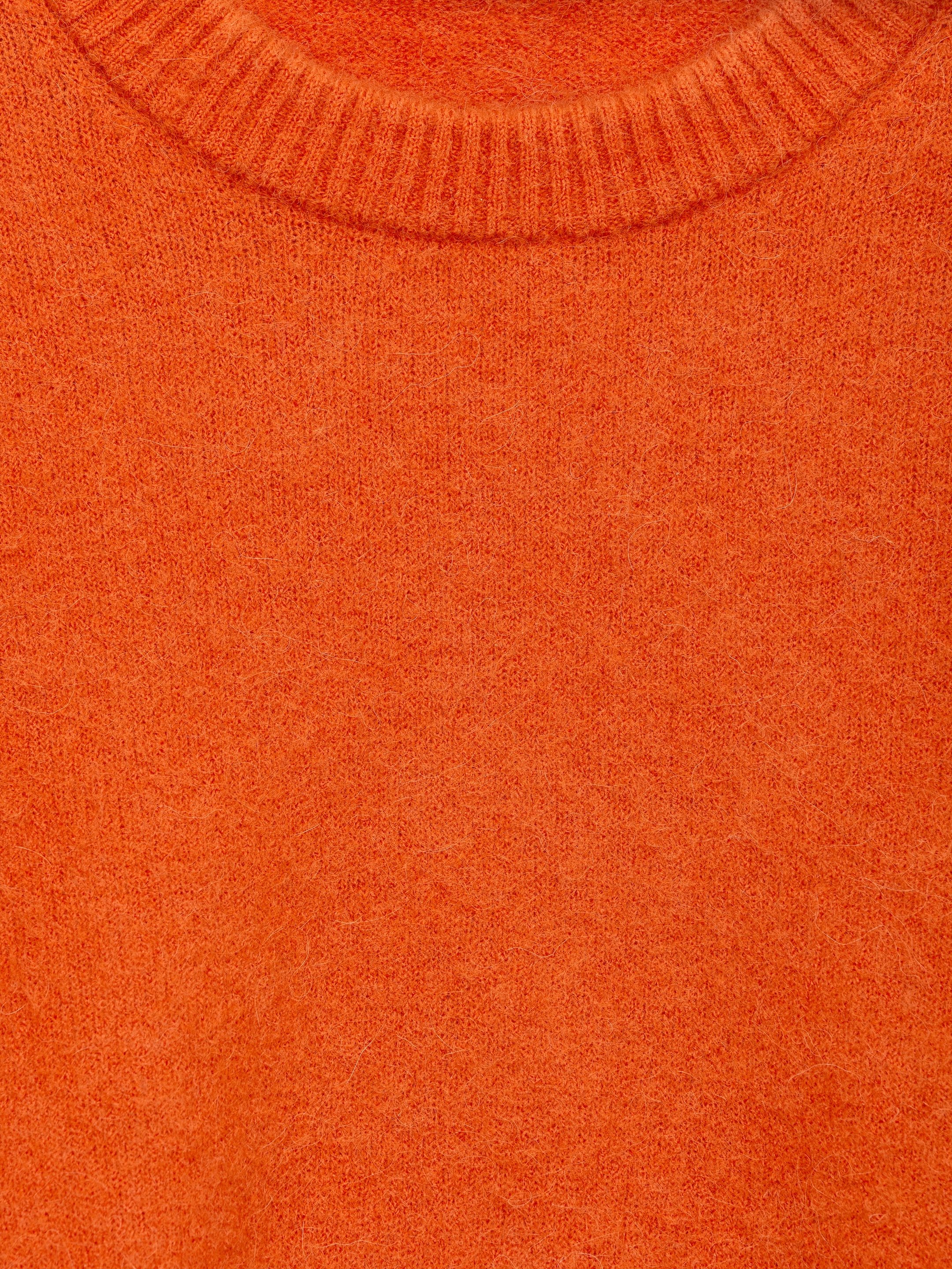 Pullover aus Alpakawolle und Wolle - Rötliches Orange - Oversize - Damen - StillMedia/DescriptiveDetail - 1