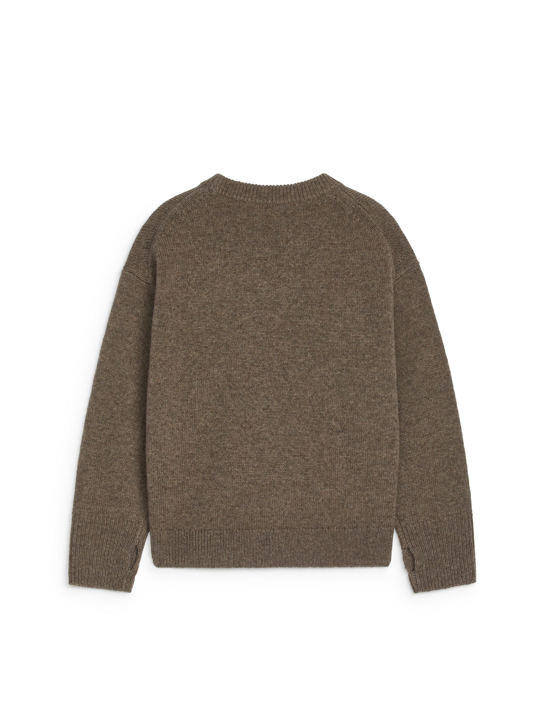 Wool Jumper - Mole - Relaxed fit - Women - StillMedia/DescriptiveStillLife - 1