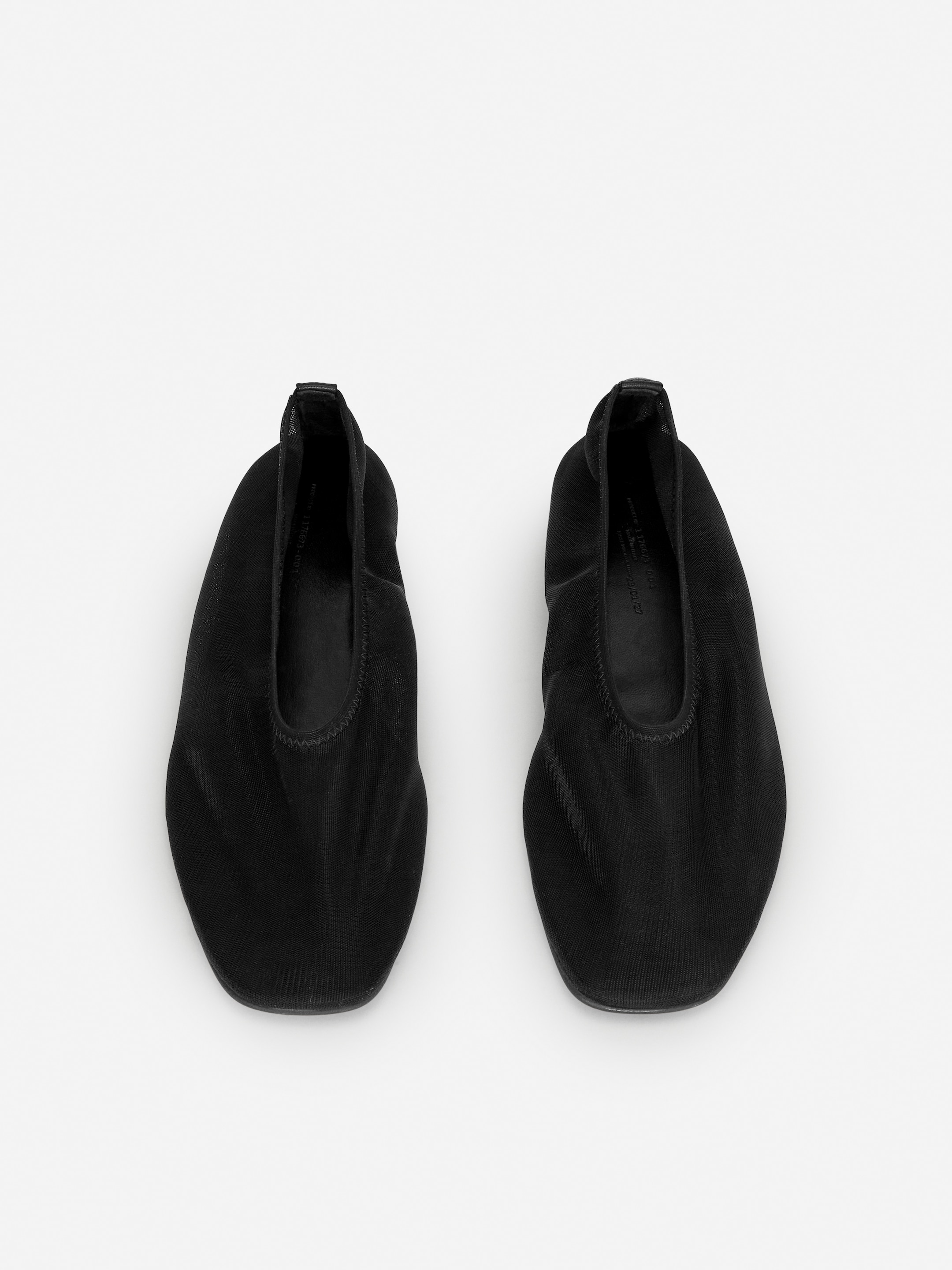 Visa större bild: Ballerinaskor i mesh - Svart - DAM | H&M SE 2