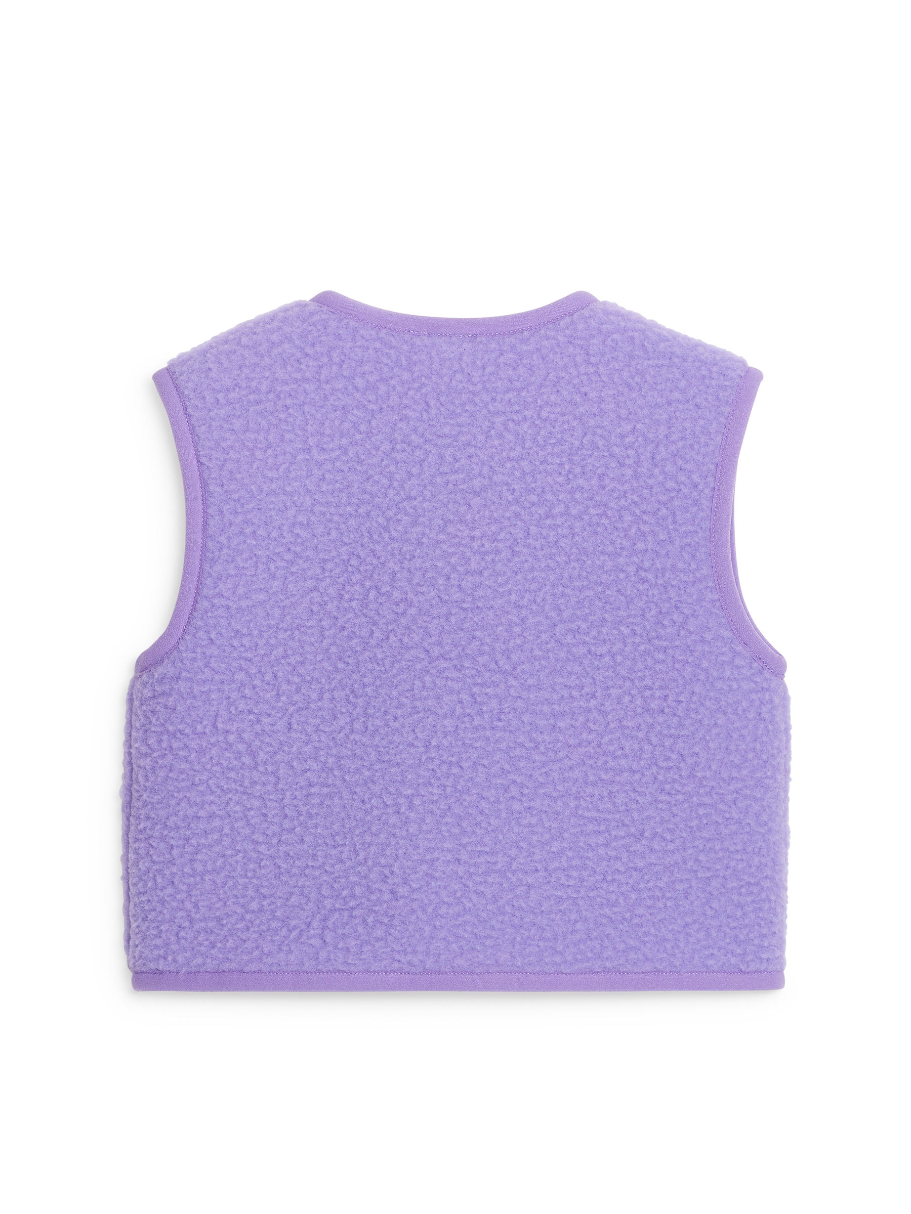 Pile Vest - Lilac - Regular fit - Children - StillMedia/DescriptiveStillLife - 1