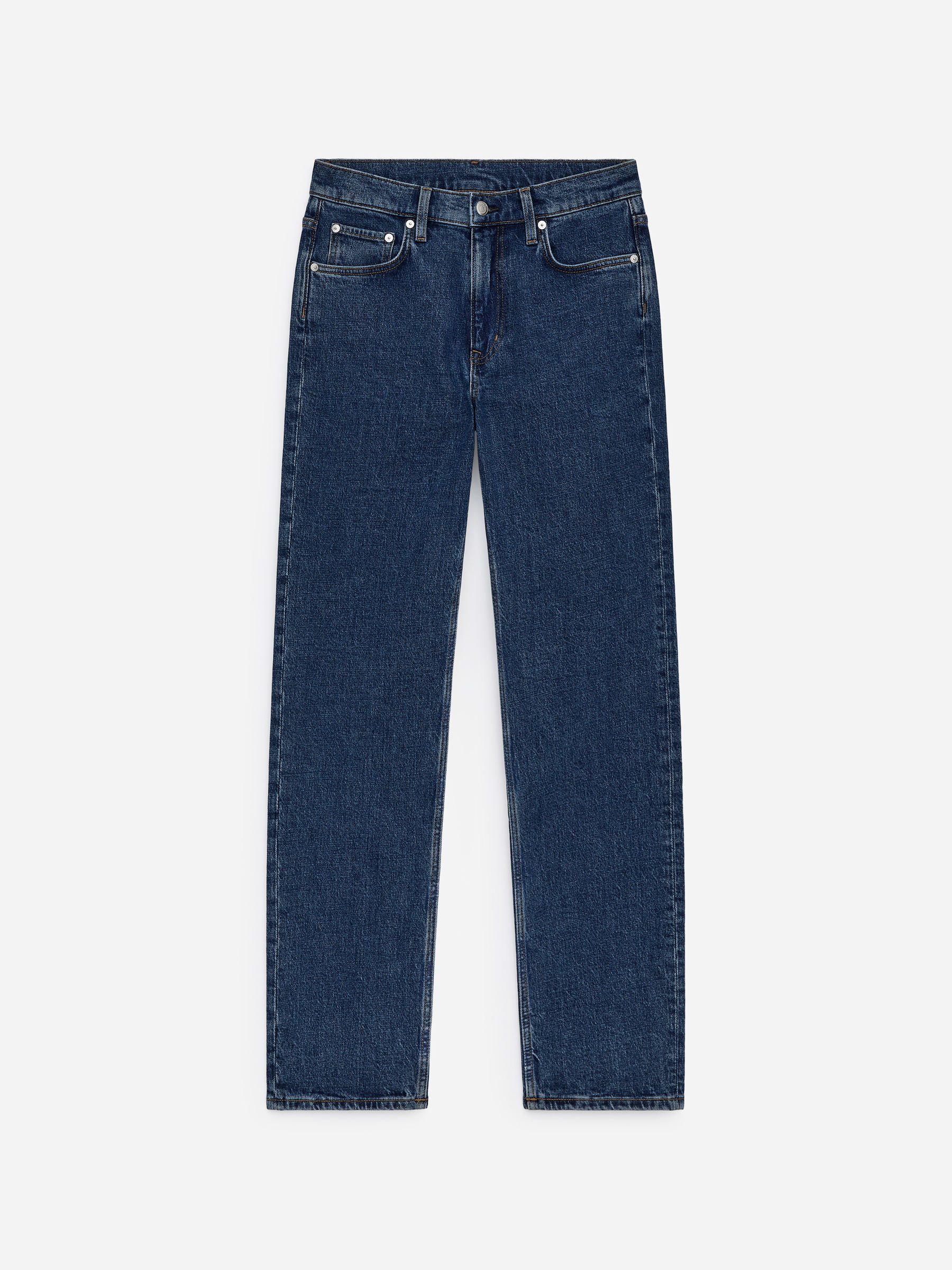 Jade Long Slim Jeans-Blue-17564