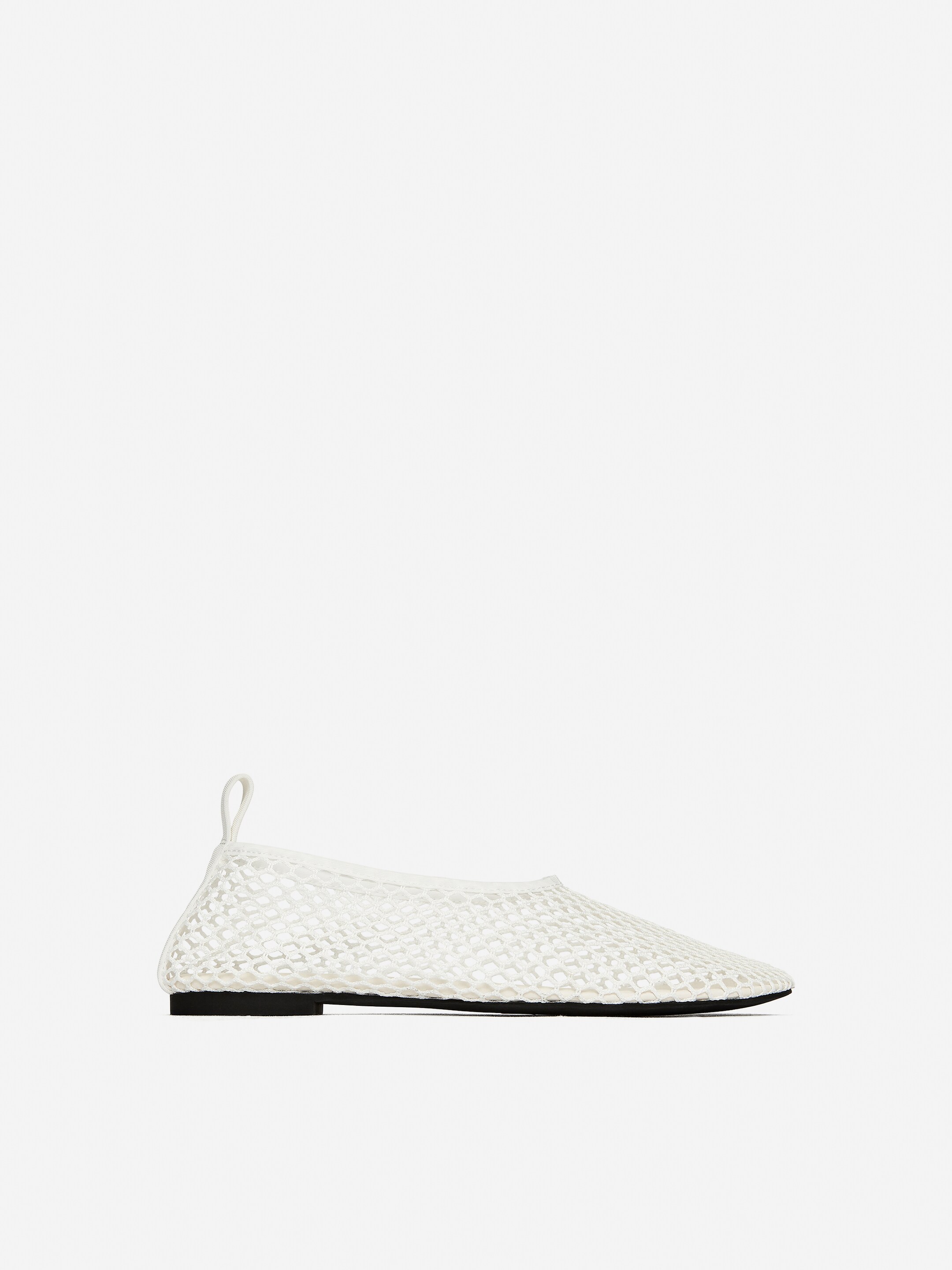 Grotere afbeelding bekijken: Ballerina's van mesh - Wit - DAMES | H&M NL 3