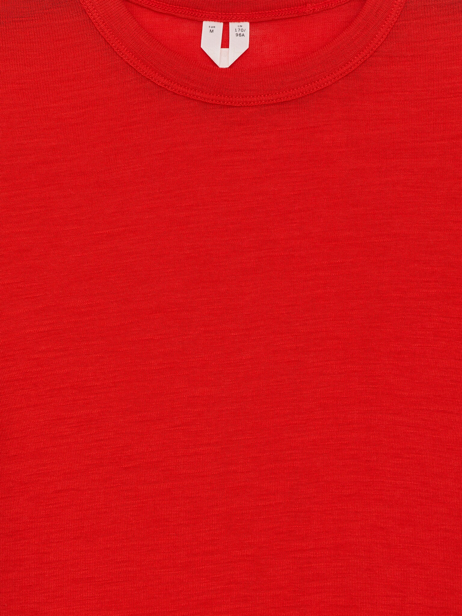 Long-Sleeved Merino Top - Red/Black/Dark Grey Melange/Dark Mustard/Dark Brown - 4