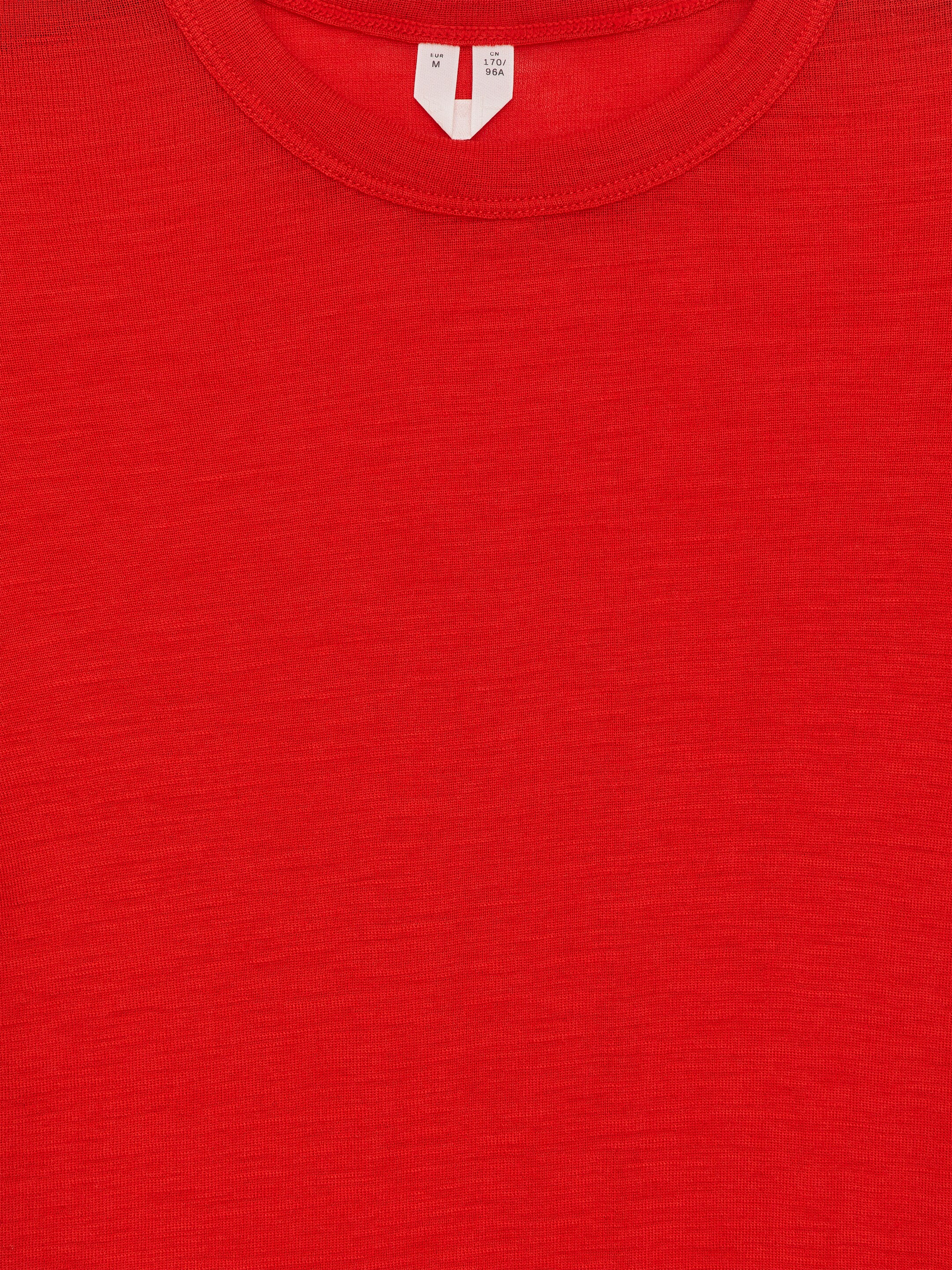 Visualizza immagine più grande: Maglia in lana merino a maniche lunghe - Rosso - DONNA | H&M IT 6