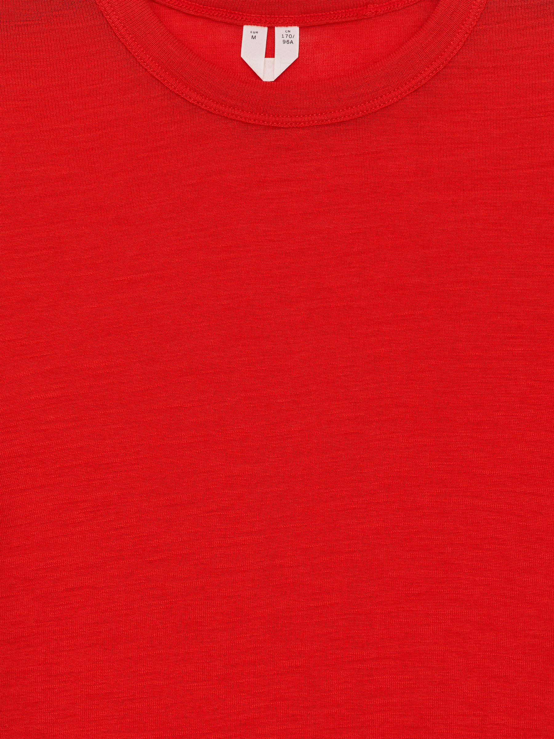 Top en lana merino de manga larga - Rojo - Corte ajustado - Women - StillMedia/DescriptiveDetail - 2