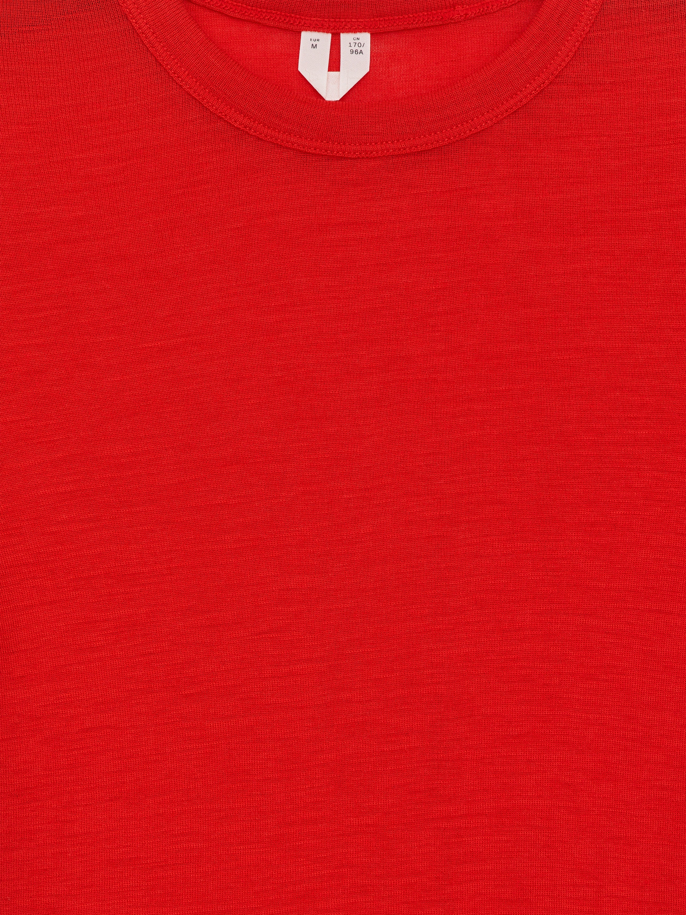 Long-Sleeved Merino Top - Red - Slim fit - Women - StillMedia/DescriptiveDetail - 2
