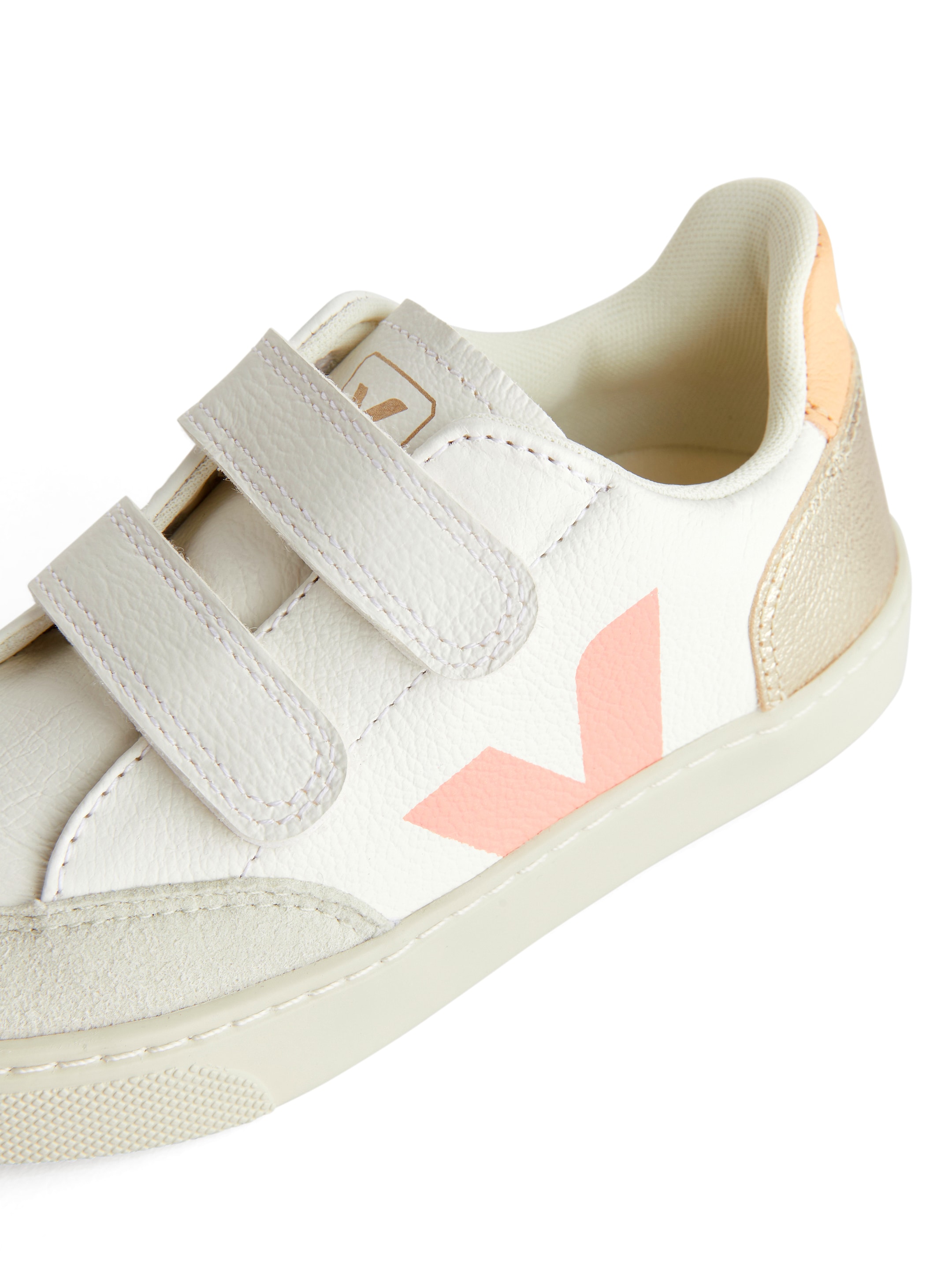 Baskets Veja V-12 Junior - Blanc/Rose - Enfant - StillMedia/DescriptiveDetail - 2