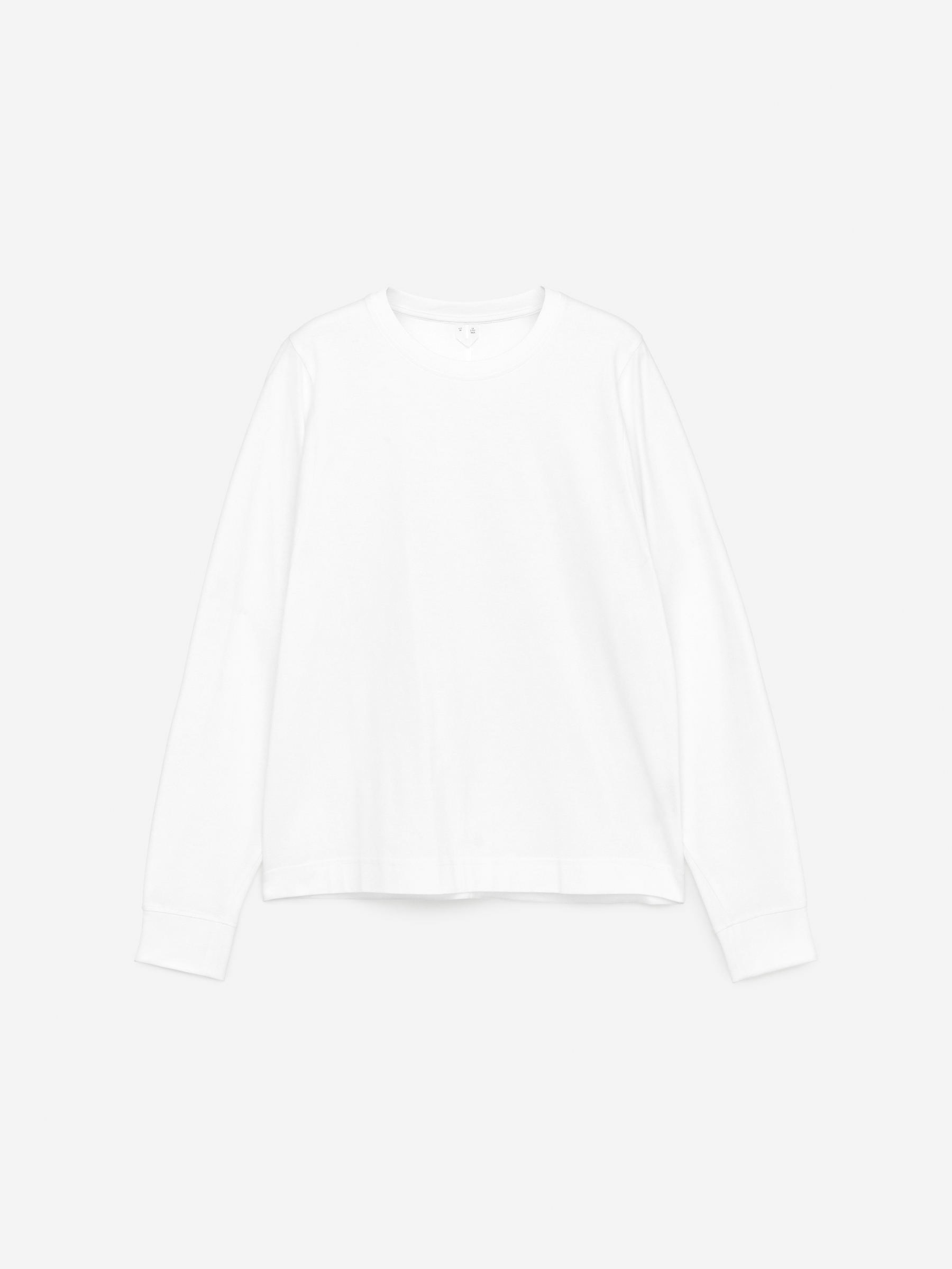 Långärmad t-shirt - Vit - Regular fit - Women - StillMedia/DescriptiveStillLife - 1