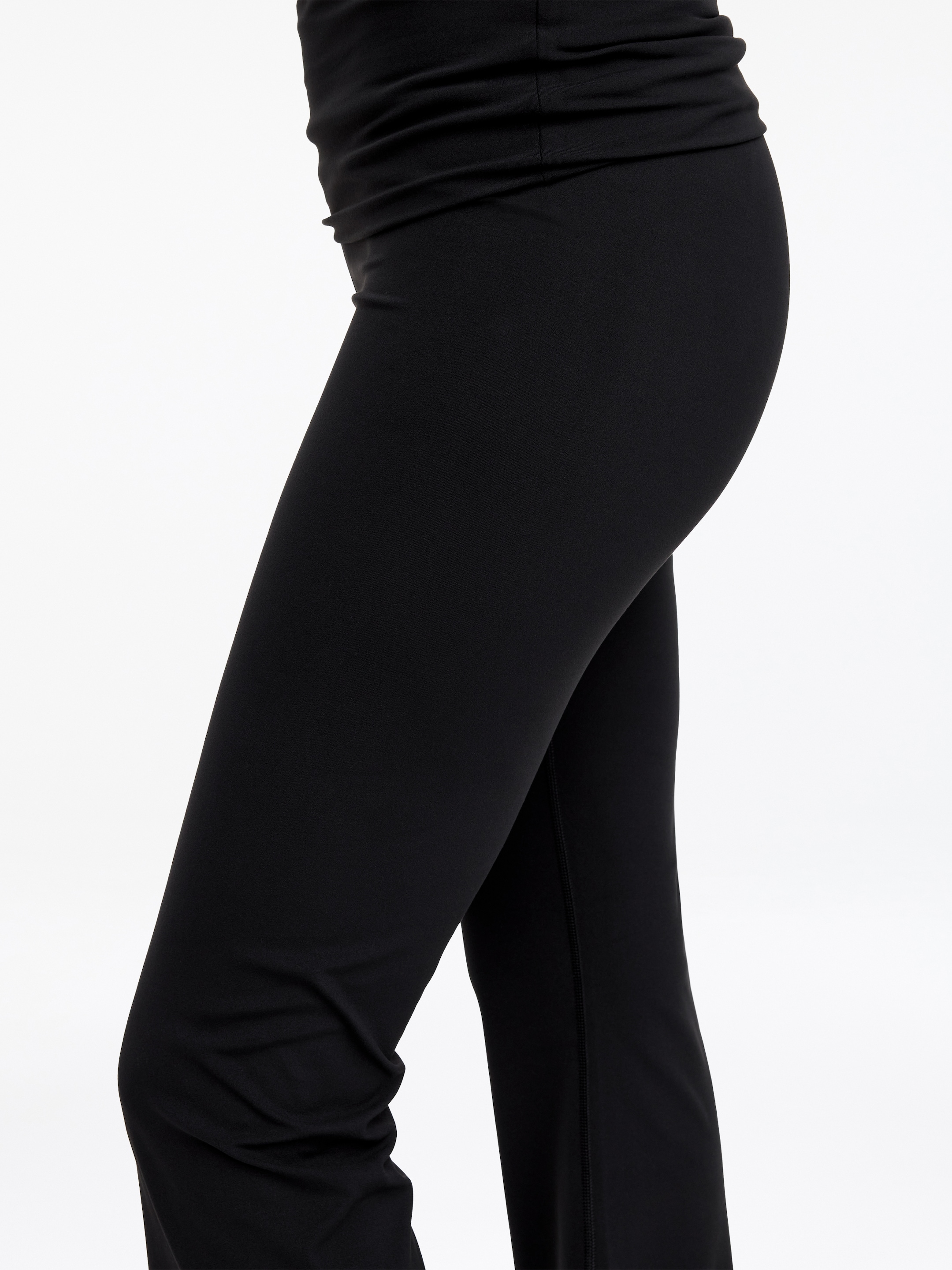 Flared Leggings - Black - Slim fit - Women - StillMedia/Lookbook - 7