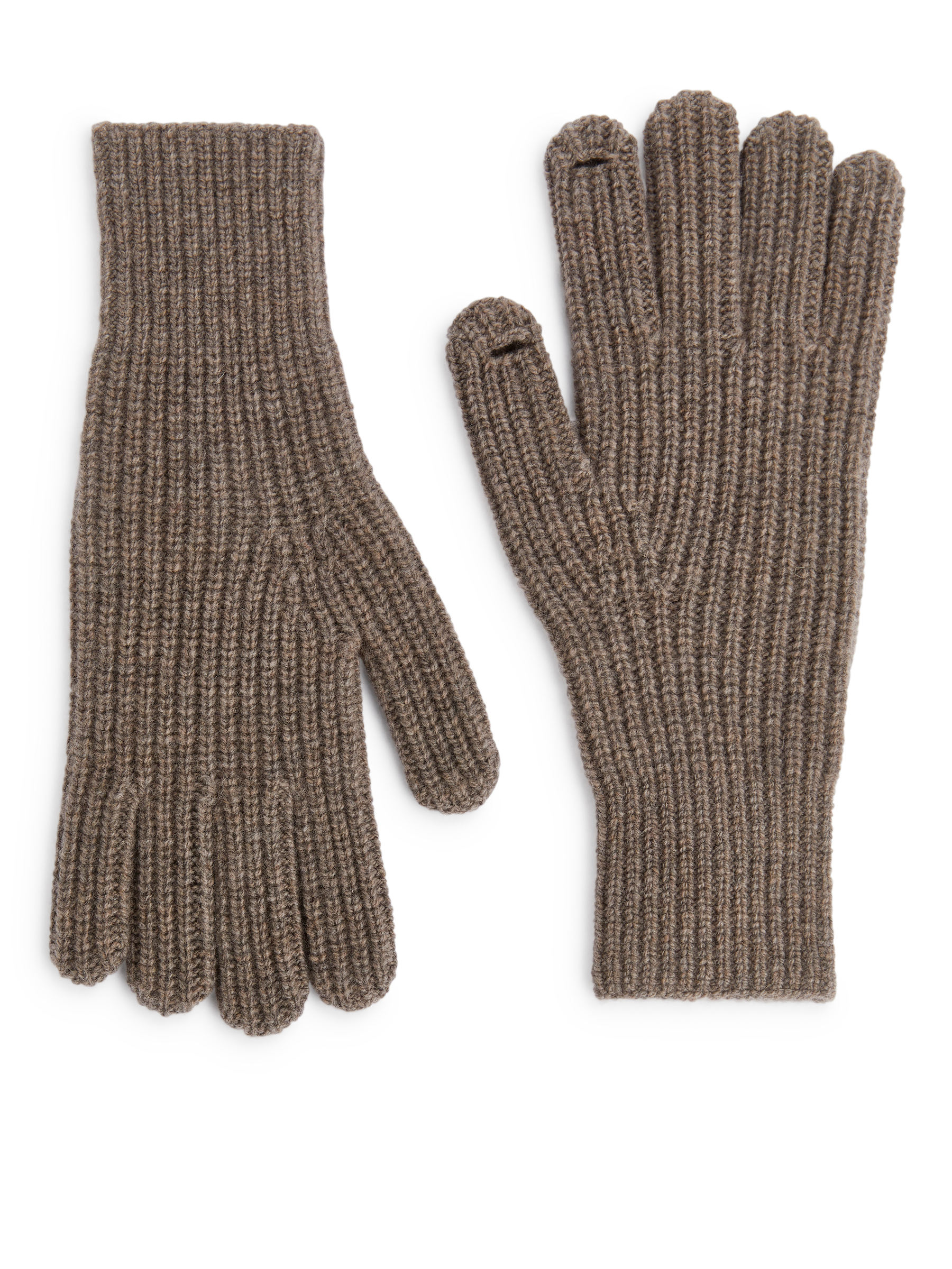 Wool Gloves-#9B958B-13135