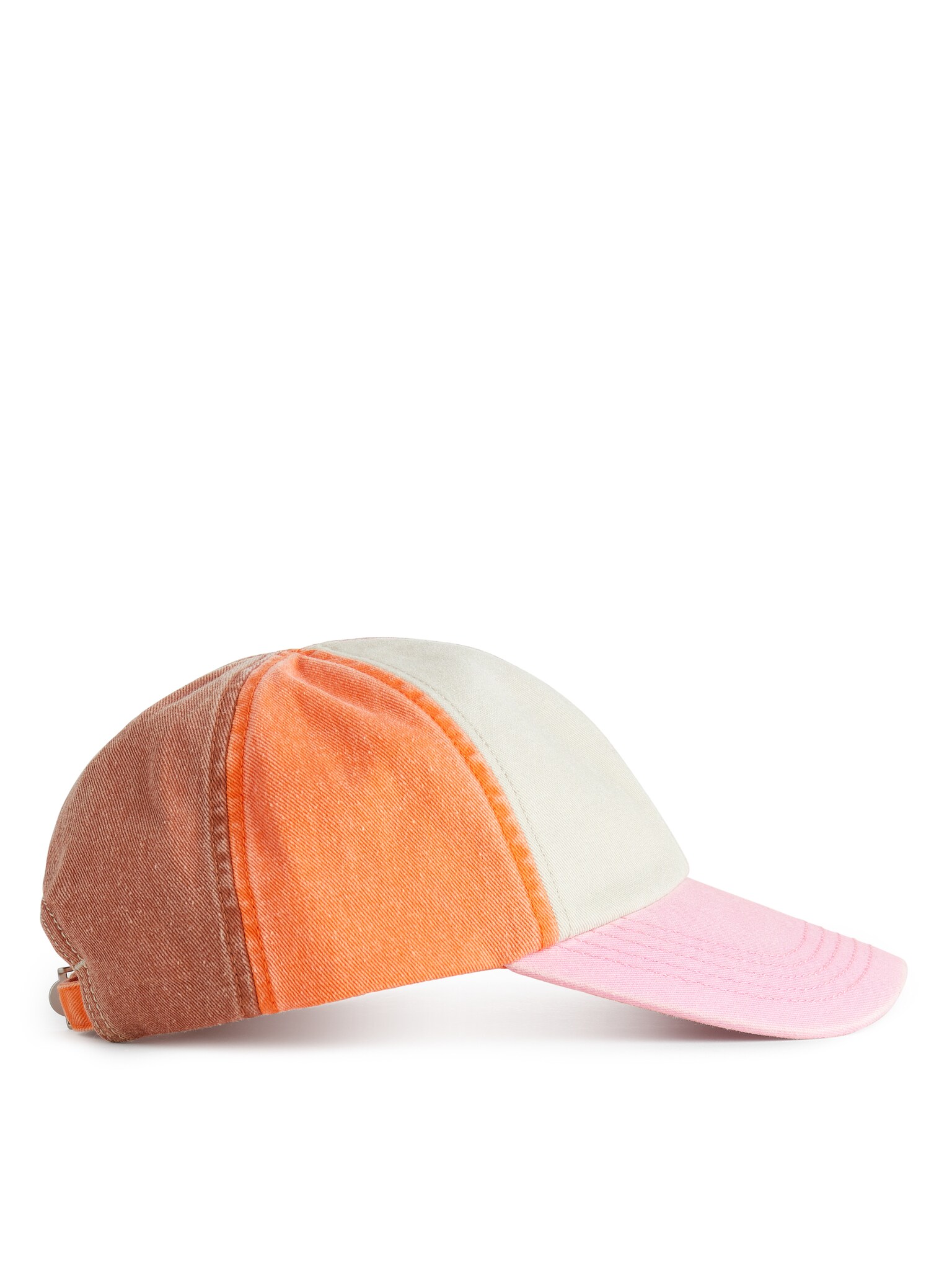 Colourblock Twill Cap - Multi Colour/Blue/Multi Colour