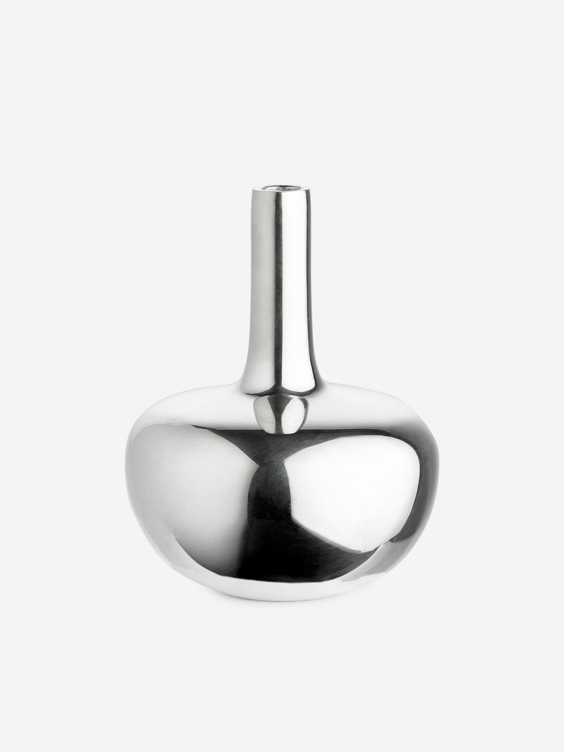 Brass Vase 11 cm - Silver - Homeware - StillMedia/DescriptiveStillLife - 1